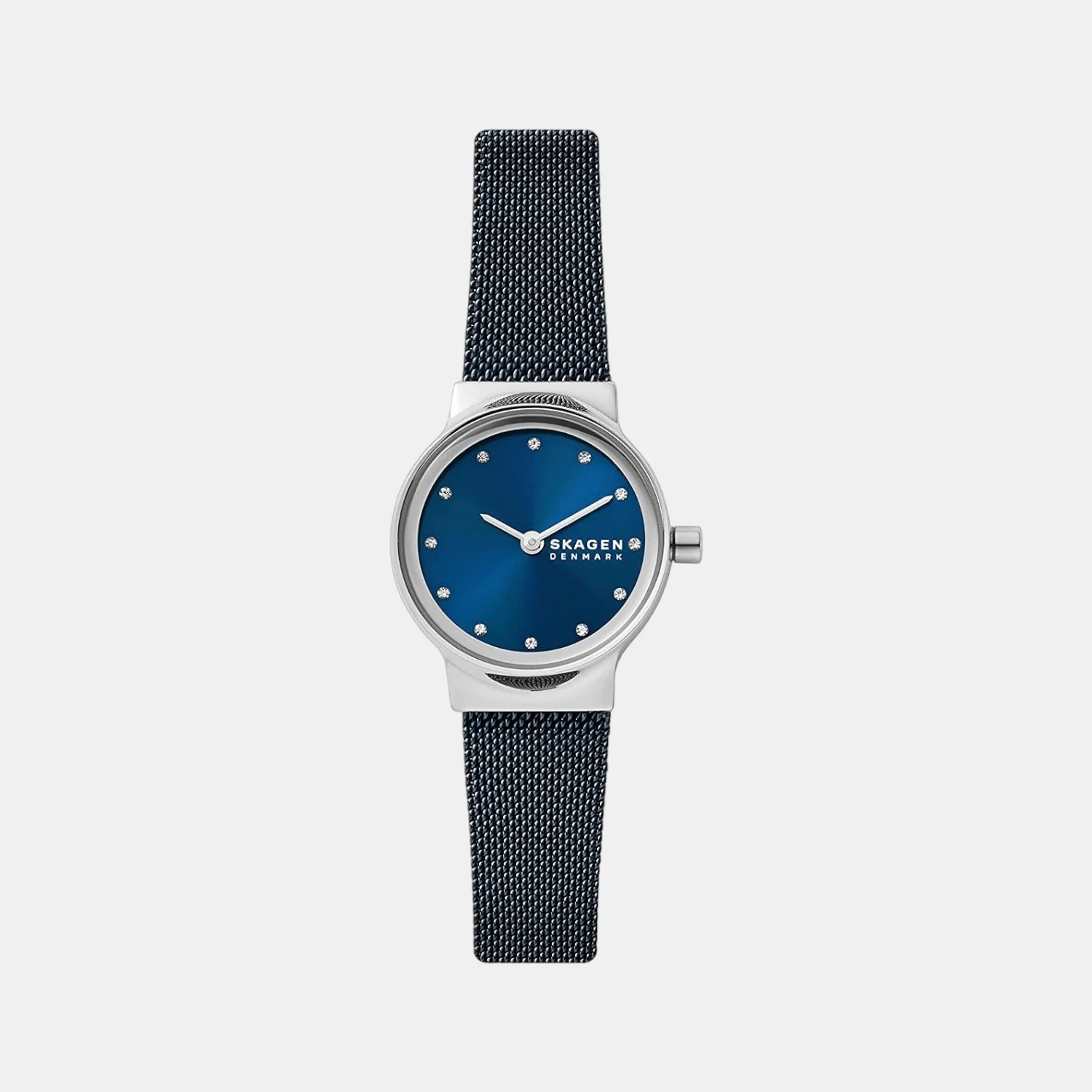 Women Quartz Blue Dial Analog Stainless Steel Watch SKW3008