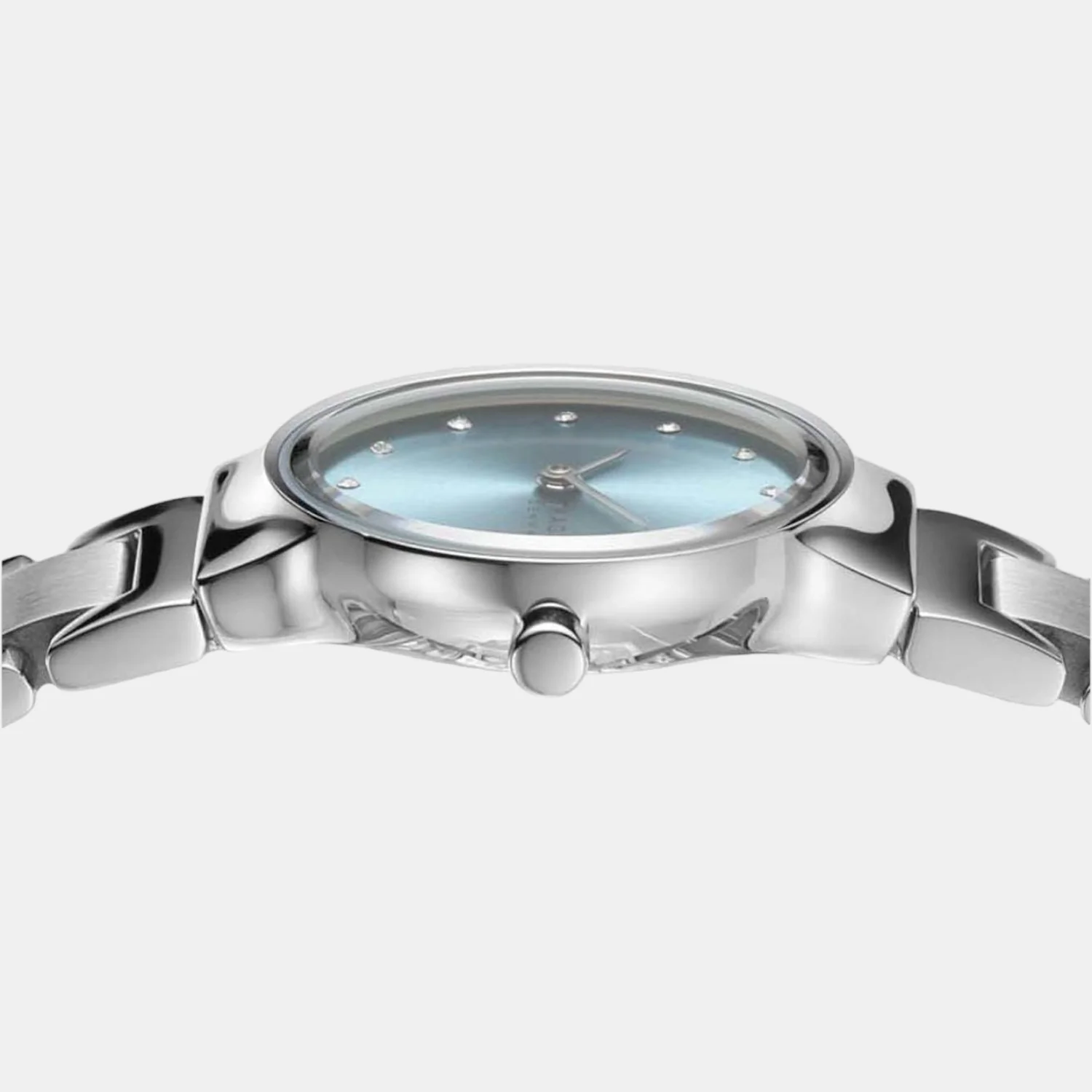 Women Quartz Blue Dial Analog Stainless Steel Watch SKW3069 - Image 3