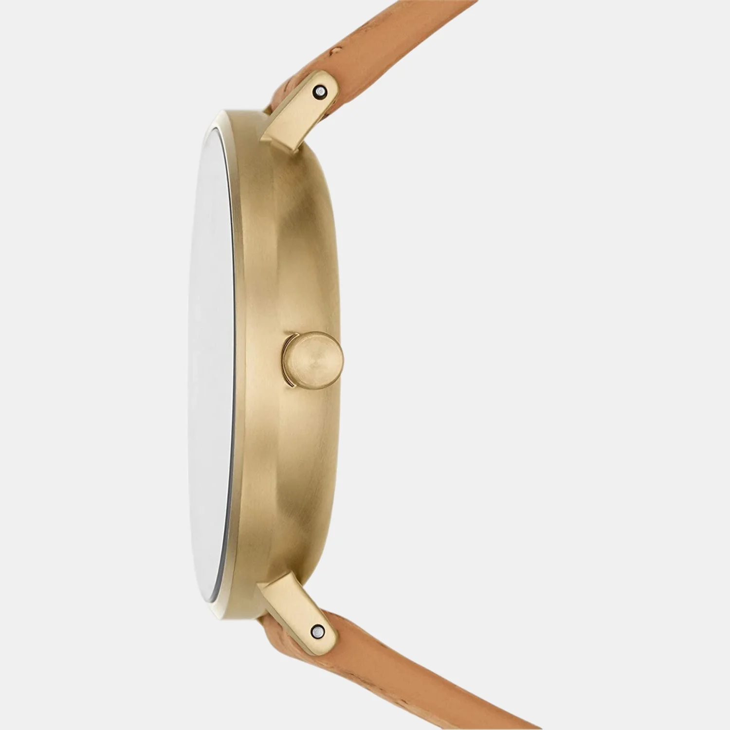 Women Quartz Brown Dial Analog Polyester Watch SKW2974 - Image 2