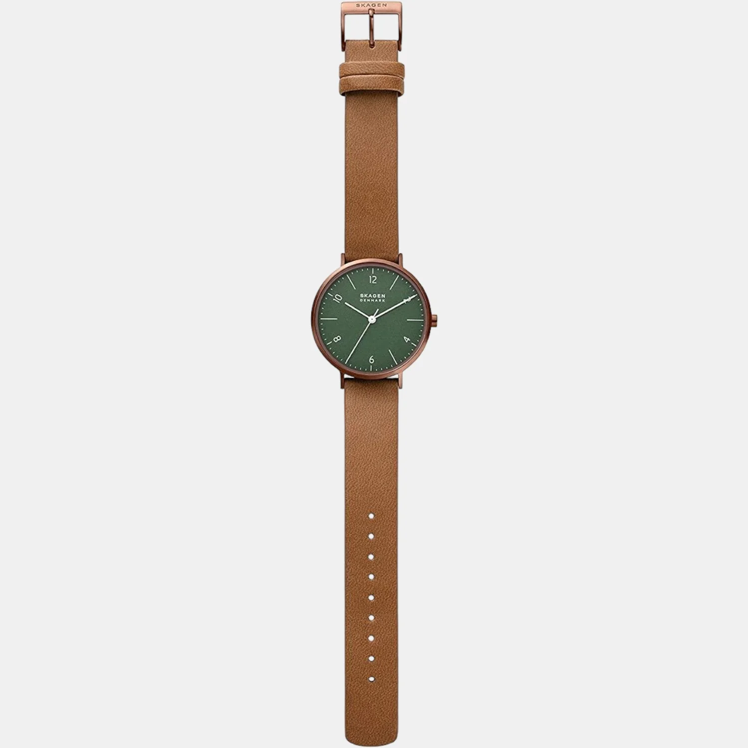 Women Quartz Green Dial Analog Polyester Watch SKW2973 - Image 4