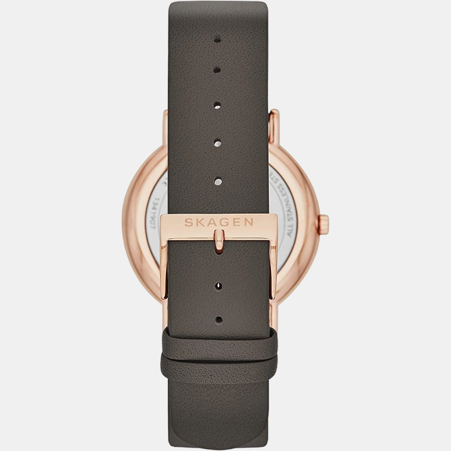Women Quartz Grey Dial Analog Leather Watch SKW2794 - Image 3