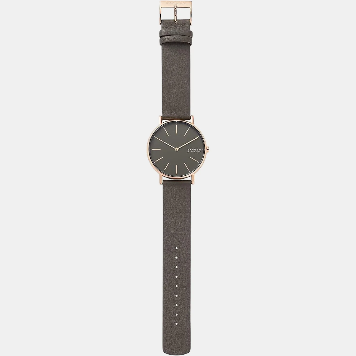 Women Quartz Grey Dial Analog Leather Watch SKW2794 - Image 4