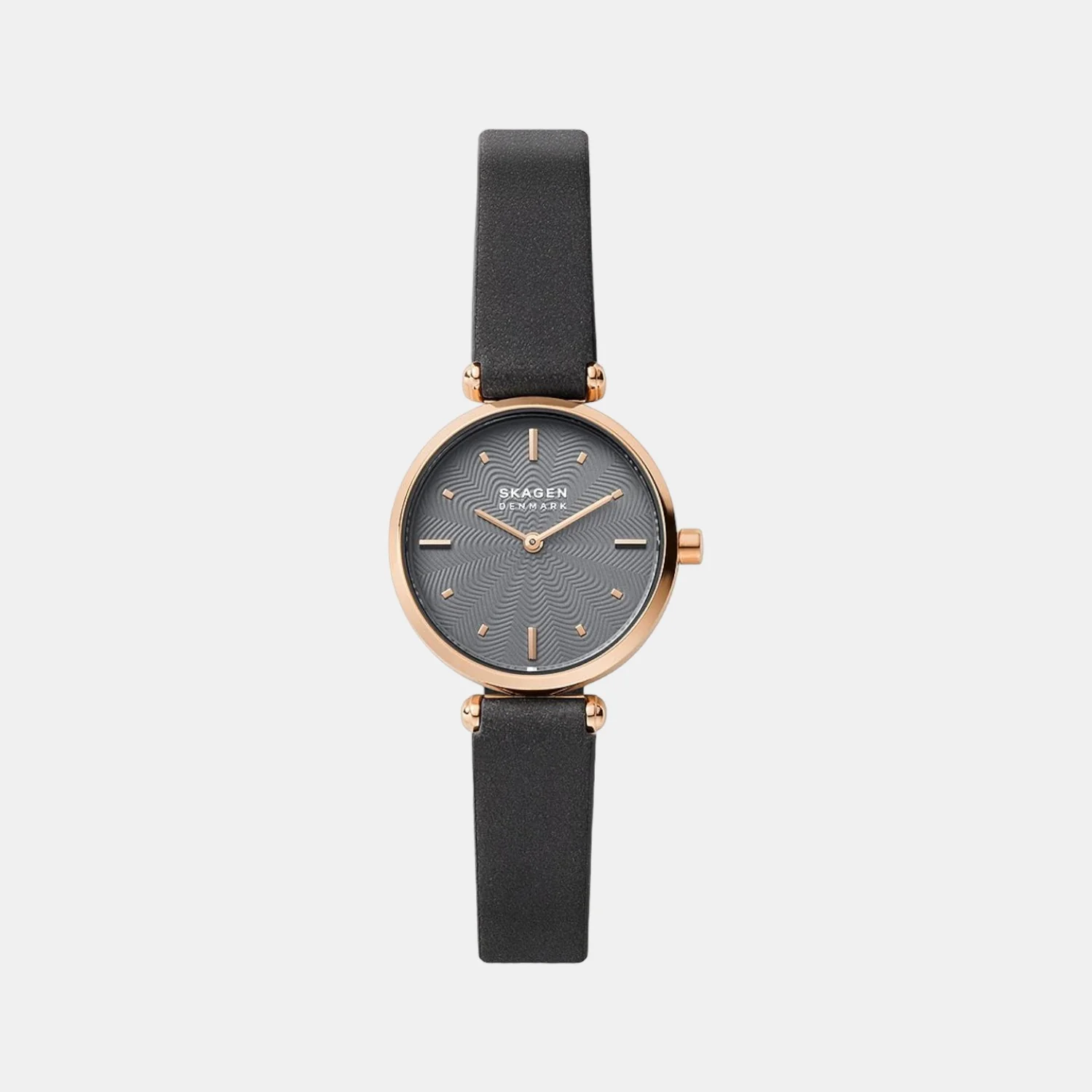 Women Quartz Grey Dial Analog Leather Watch SKW2995