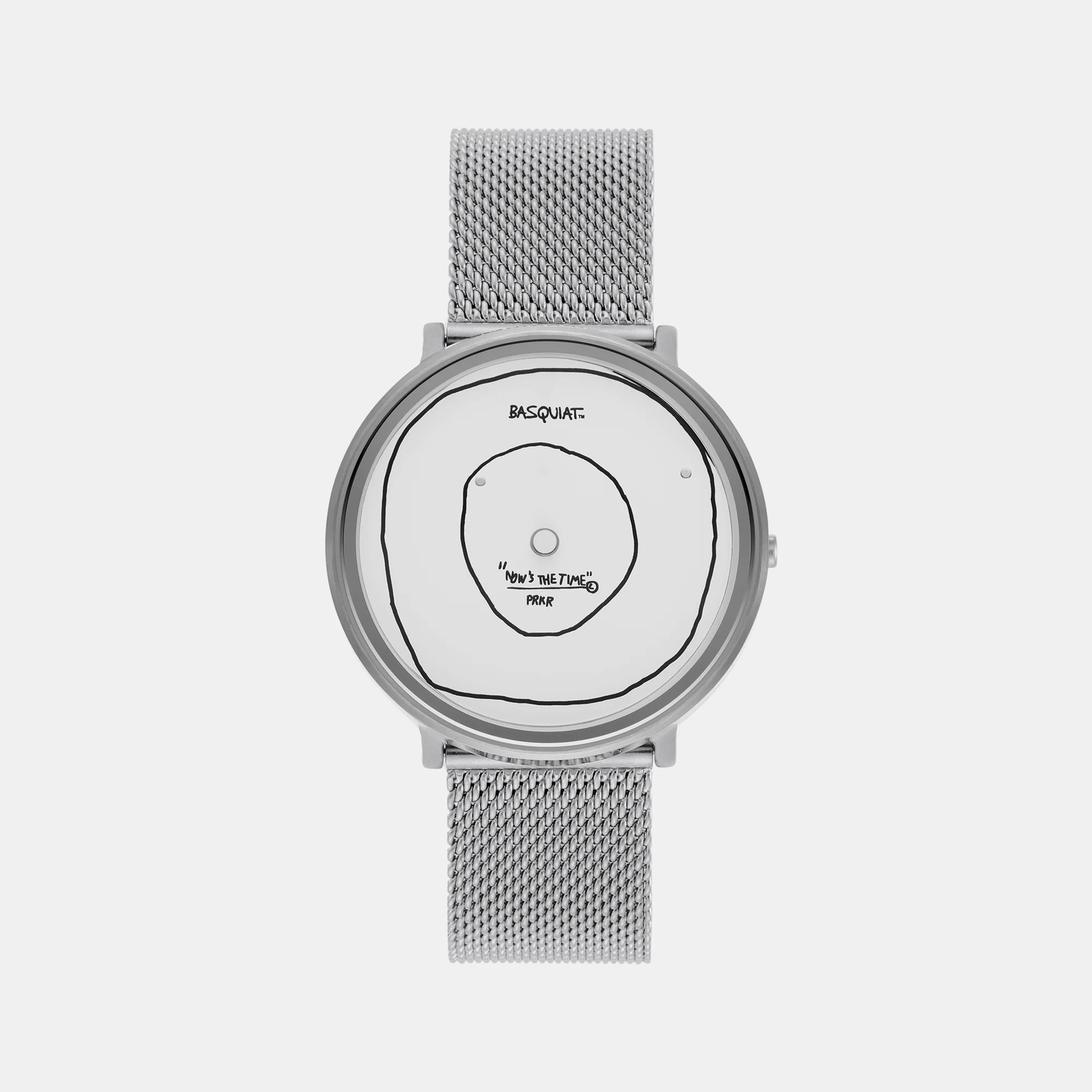 Women Quartz Silver Dial Analog Mesh Watch SKL2003