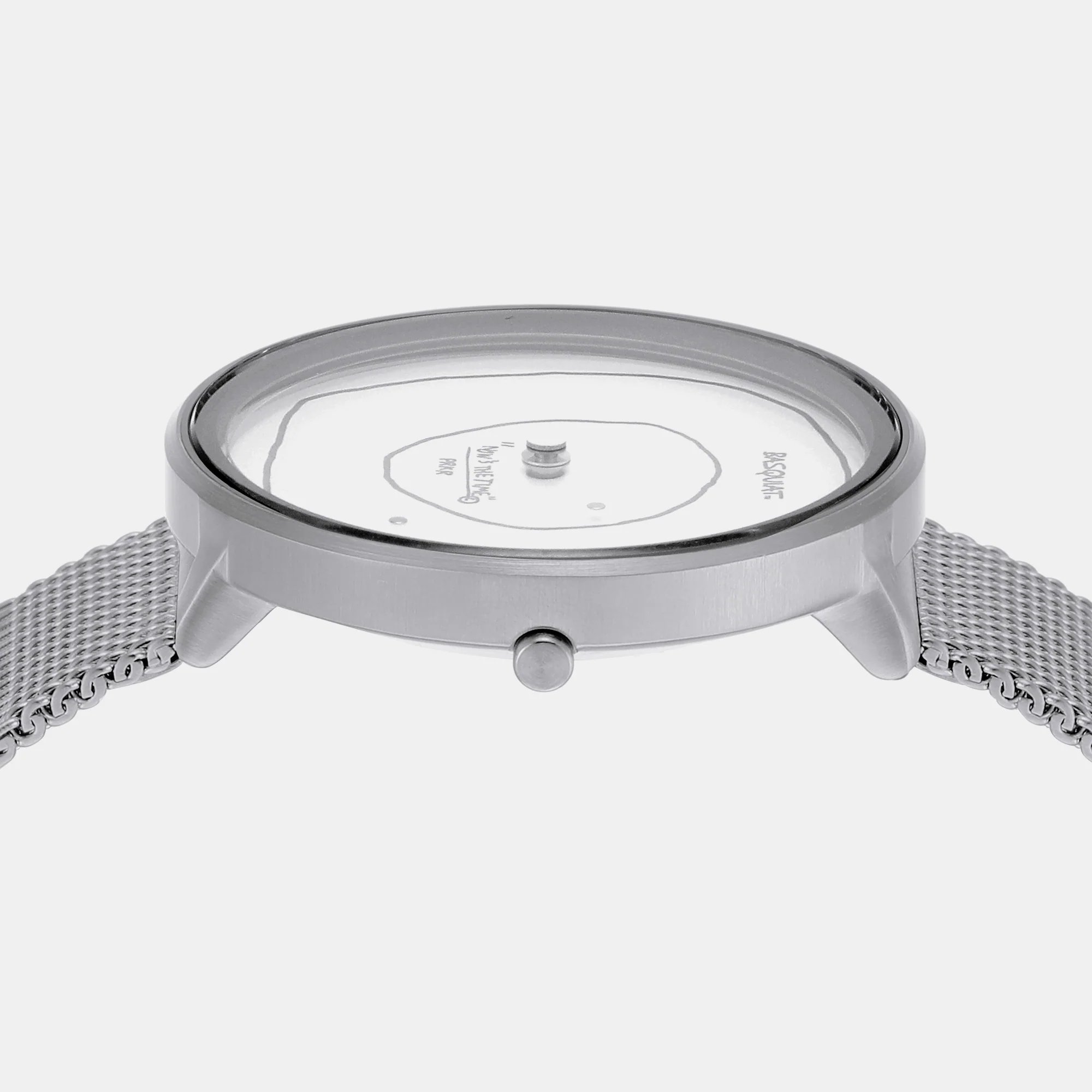 Women Quartz Silver Dial Analog Mesh Watch SKL2003 - Image 3