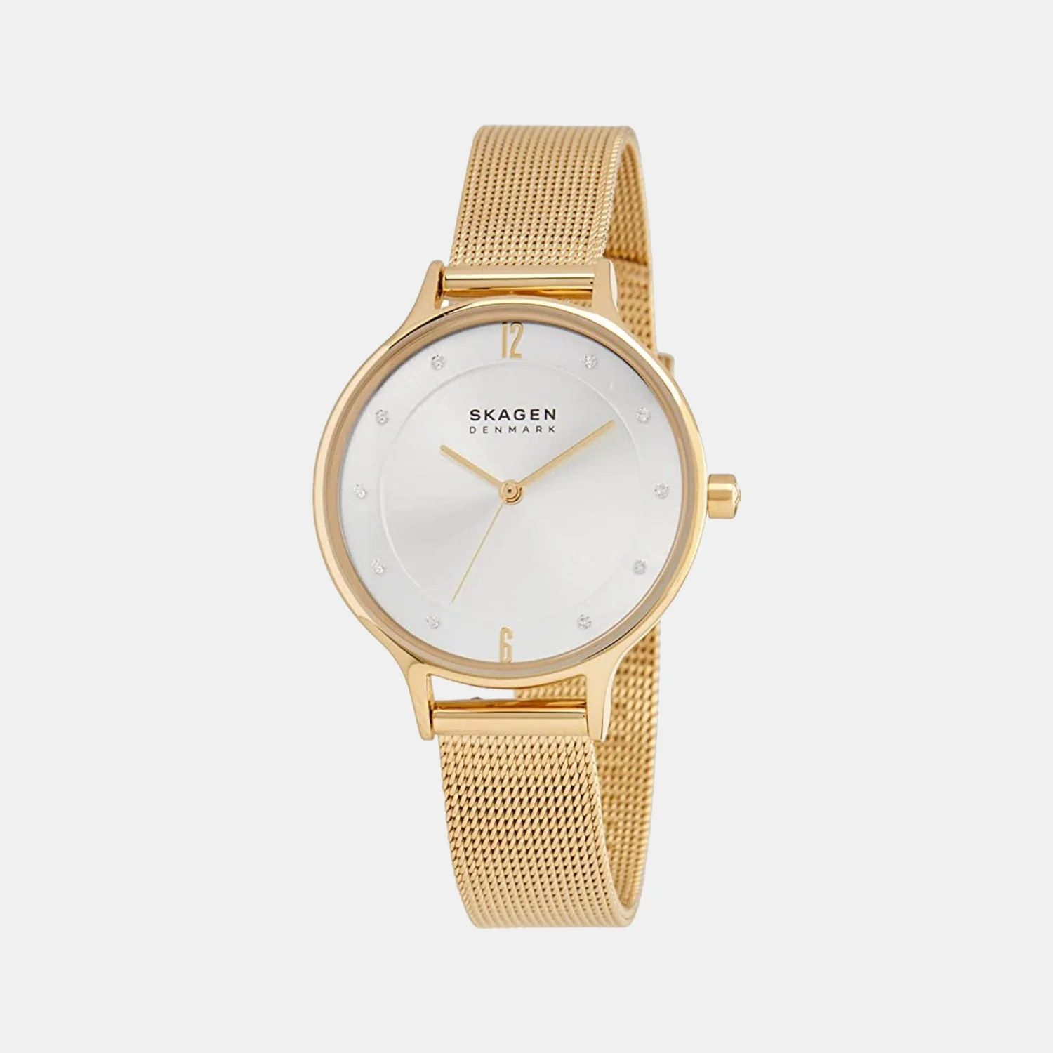 Women Quartz Silver Dial Analog Stainless Steel Watch SKW2150