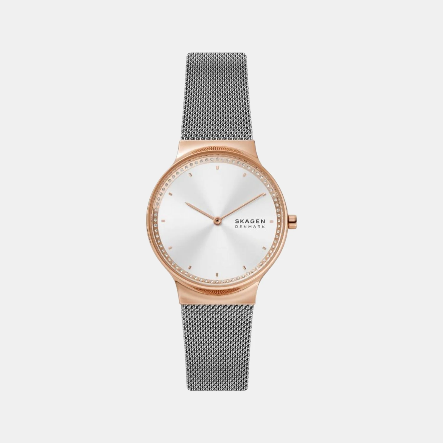 Women Quartz Silver Dial Analog Stainless Steel Watch SKW3017