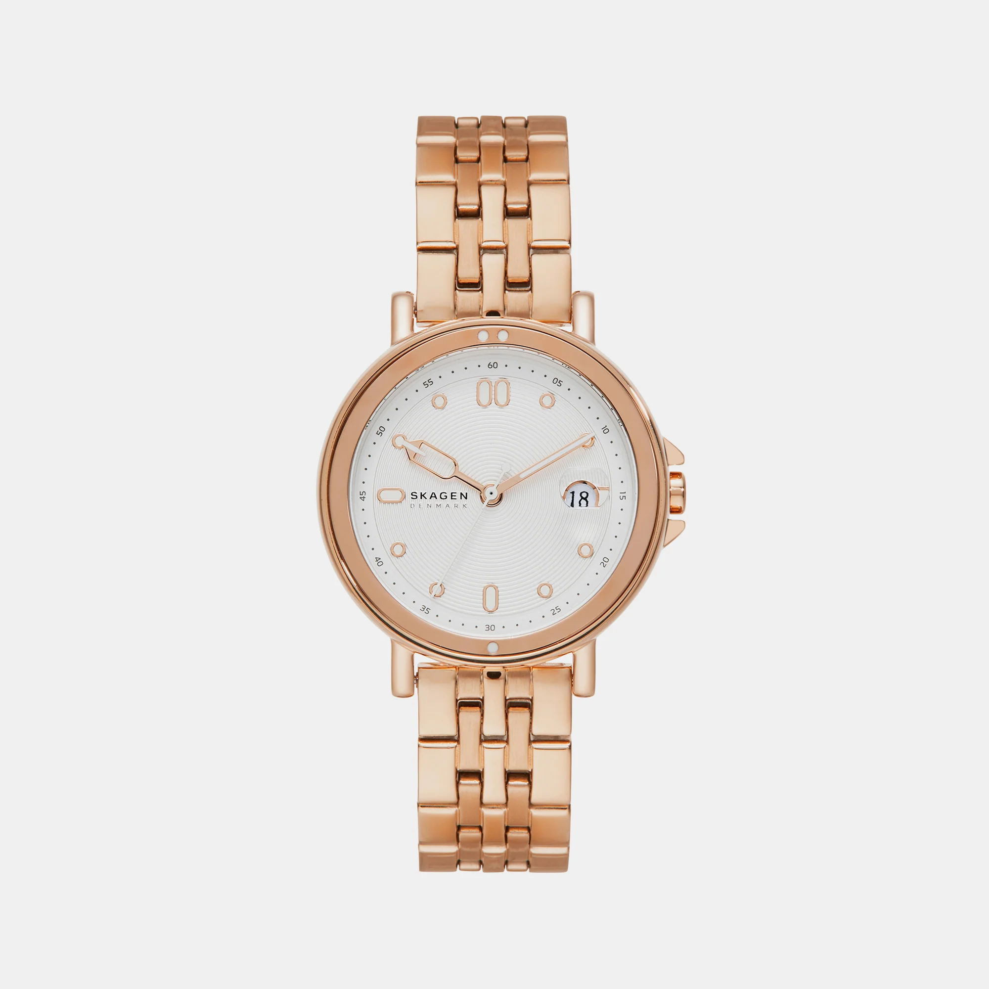 Women Quartz Silver Dial Analog Stainless Steel Watch SKW3136