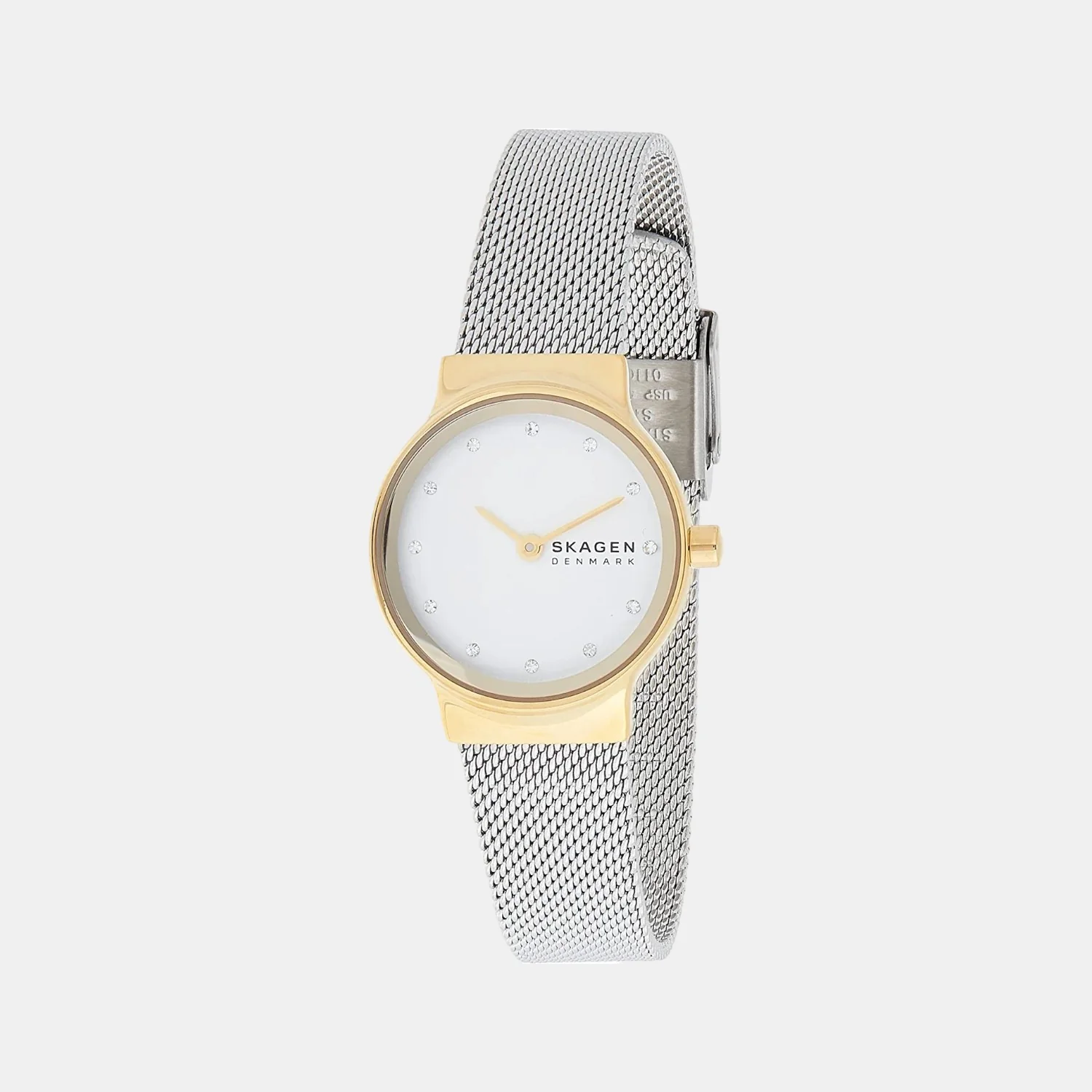 Women Quartz White Dial Analog Stainless Steel Watch SKW2666