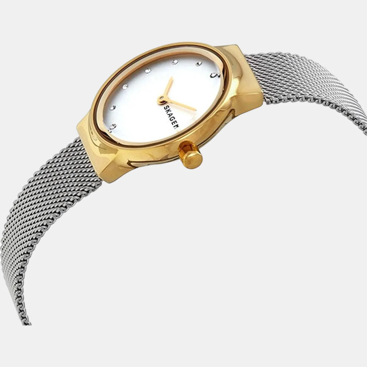 Women Quartz White Dial Analog Stainless Steel Watch SKW2666 - Image 4