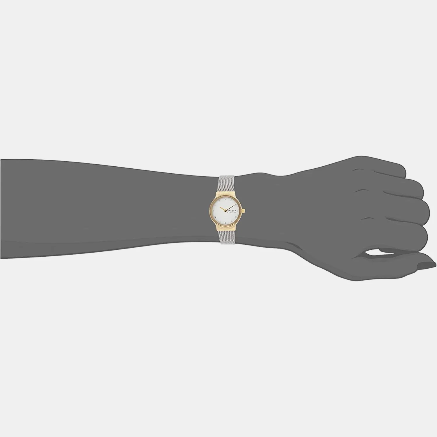 Women Quartz White Dial Analog Stainless Steel Watch SKW2666 - Image 6