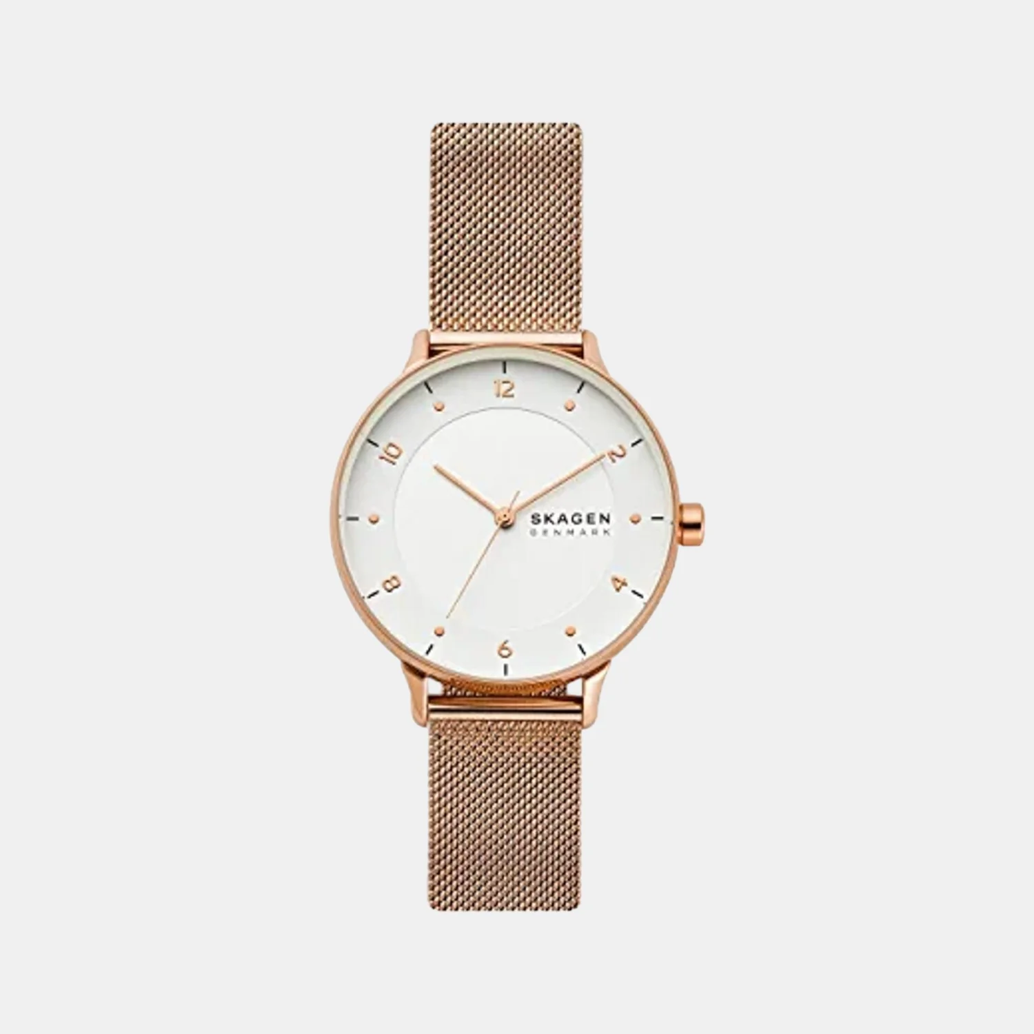 Women Quartz White Dial Analog Stainless Steel Watch SKW2918
