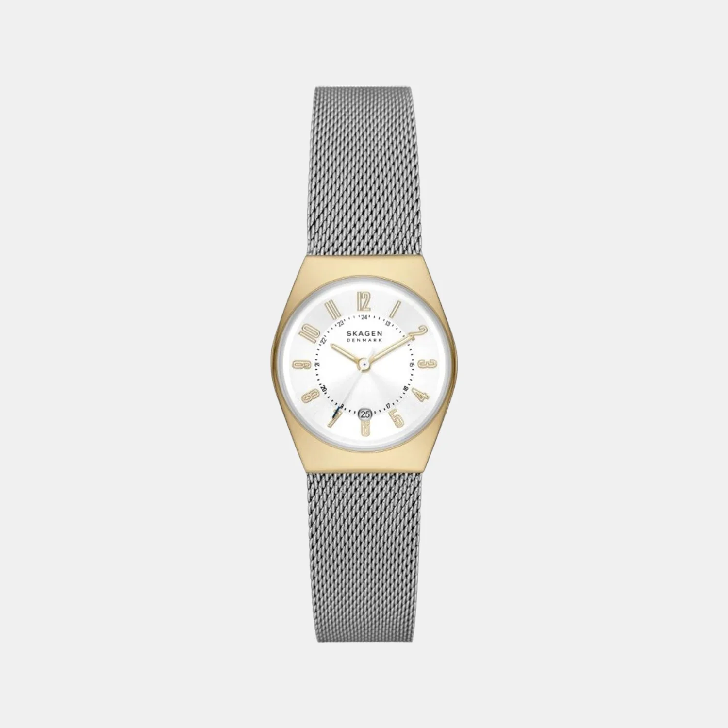 Women Quartz White Dial Analog Stainless Steel Watch SKW3051