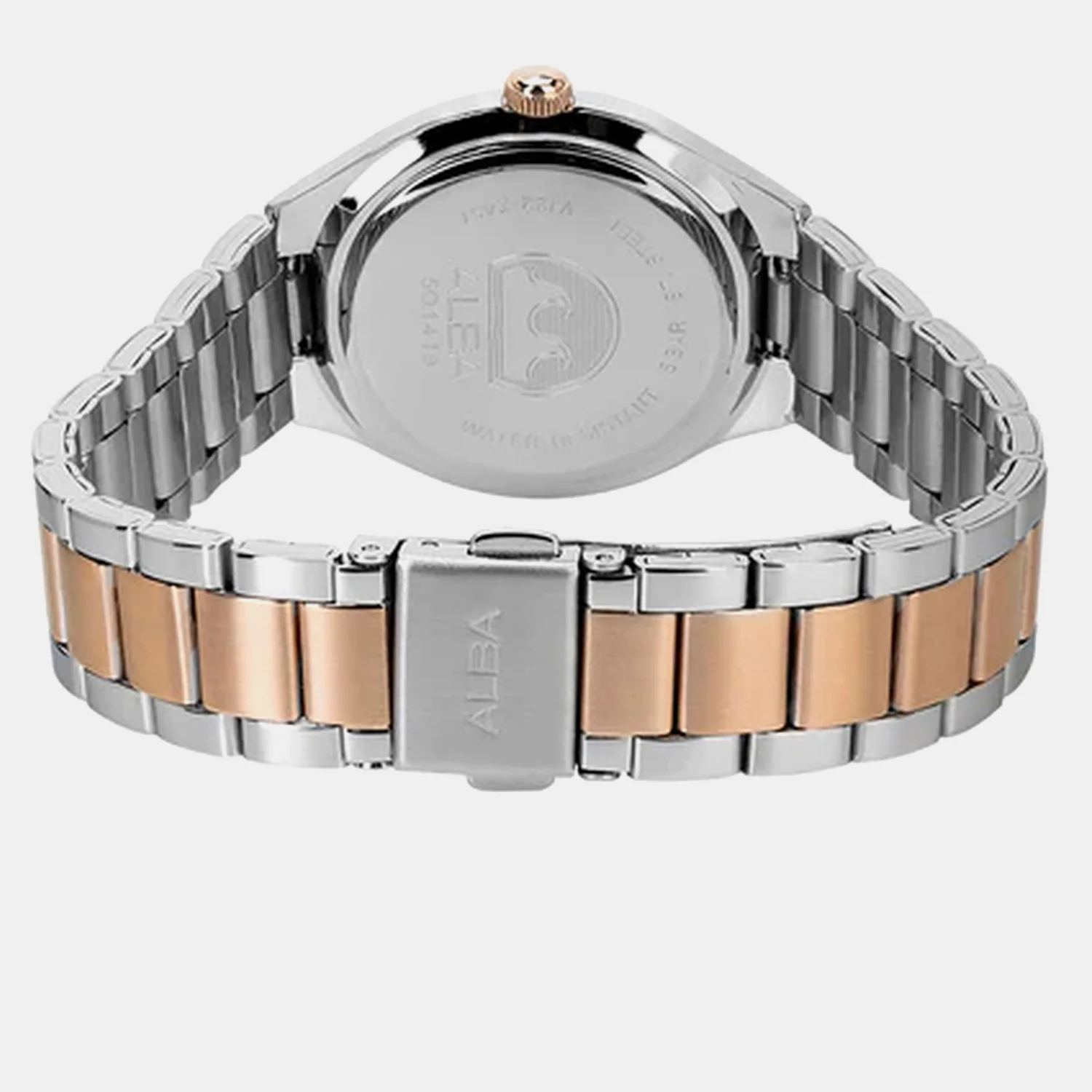 Stardust Elegance Women Quartz Black Dial Analog Steel Watch AH7ET6X1 - Image 4