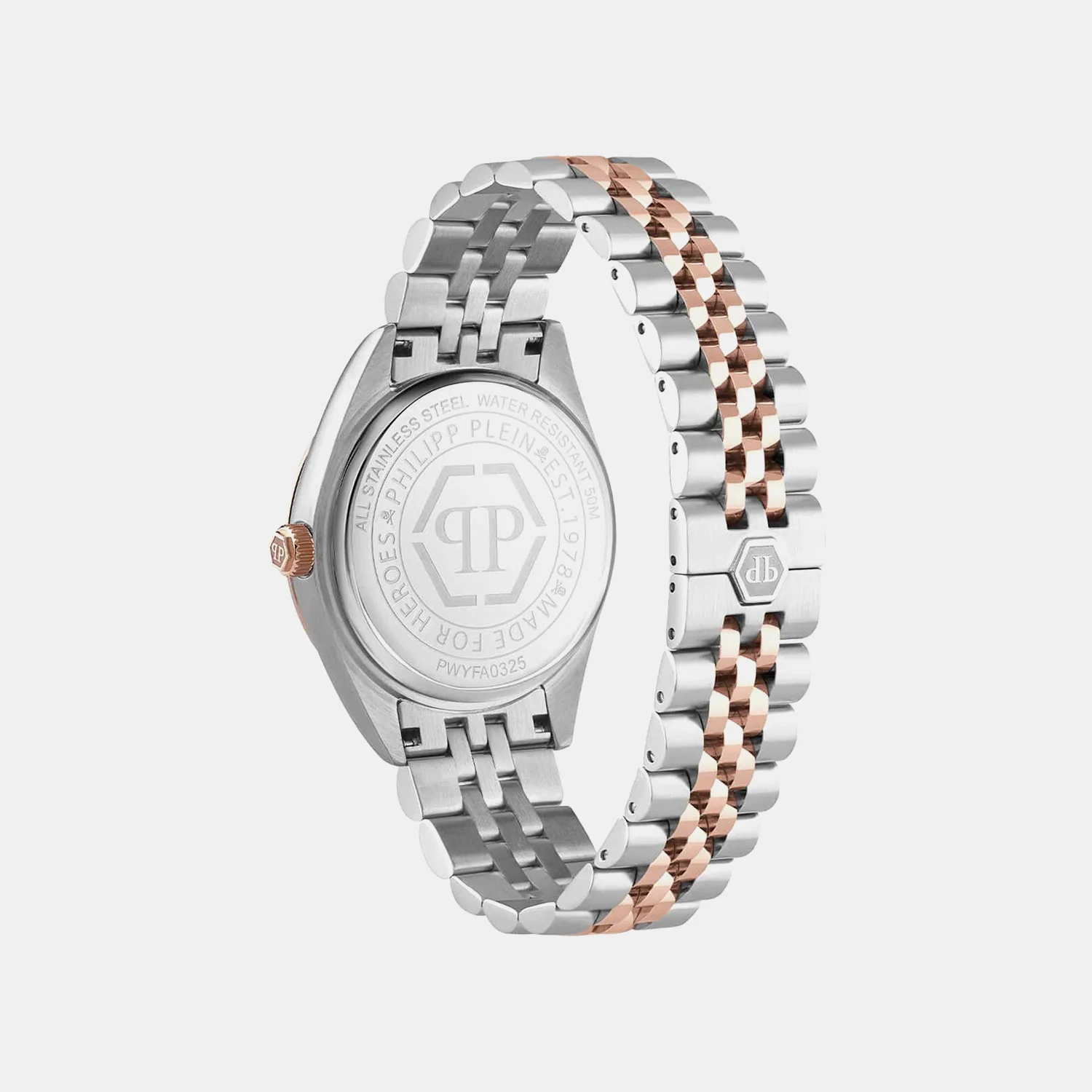 Superlative Women Quartz Brown Dial Analog Metal Watch PWYFA0325 - Image 3