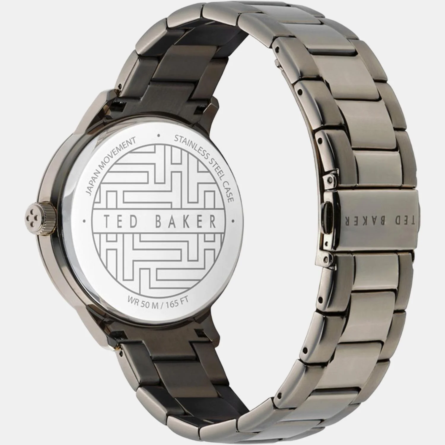 Men Quartz Black Dial Analog Stainless Steel Watch BKPCSF115 - Image 2