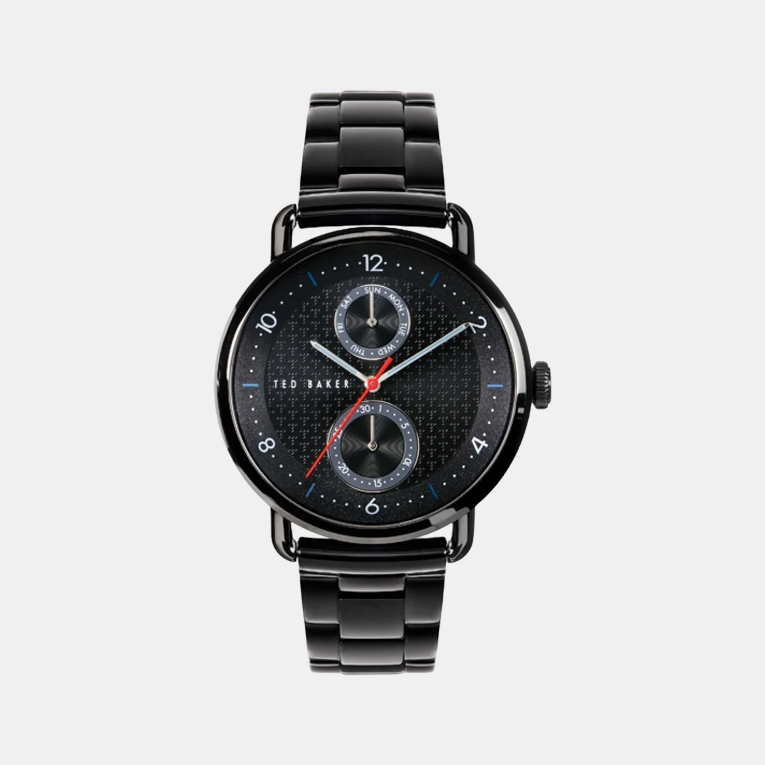 Men Quartz Black Dial Chronograph Stainless Steel Watch BKPBXF010