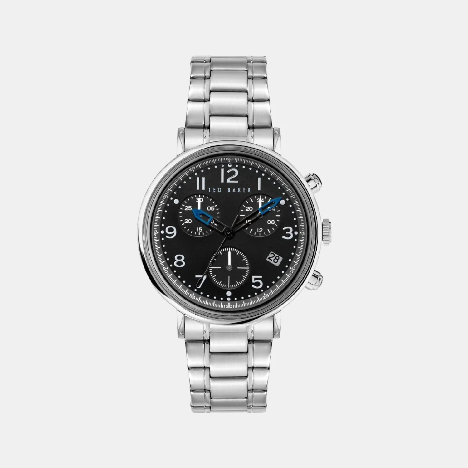 Men Quartz Black Dial Chronograph Stainless Steel Watch BKPMMF122