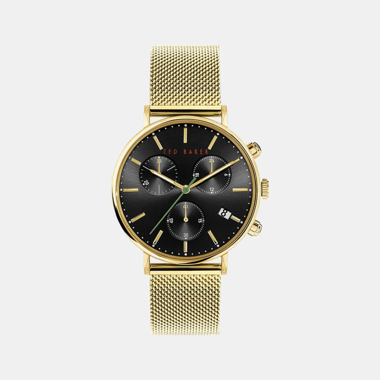 Men Quartz Black Dial Chronograph Stainless Steel Watch BKPMMS118