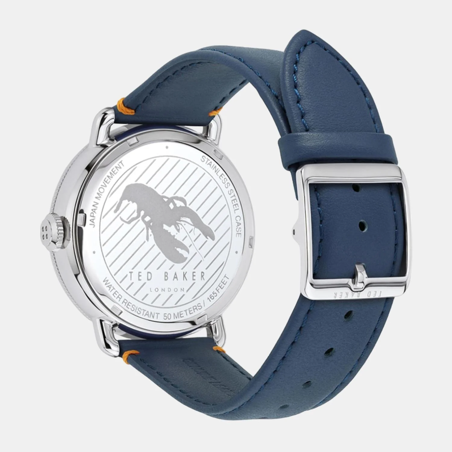 Men Quartz Blue Dial Chronograph Leather Watch BKPMGS001 - Image 3