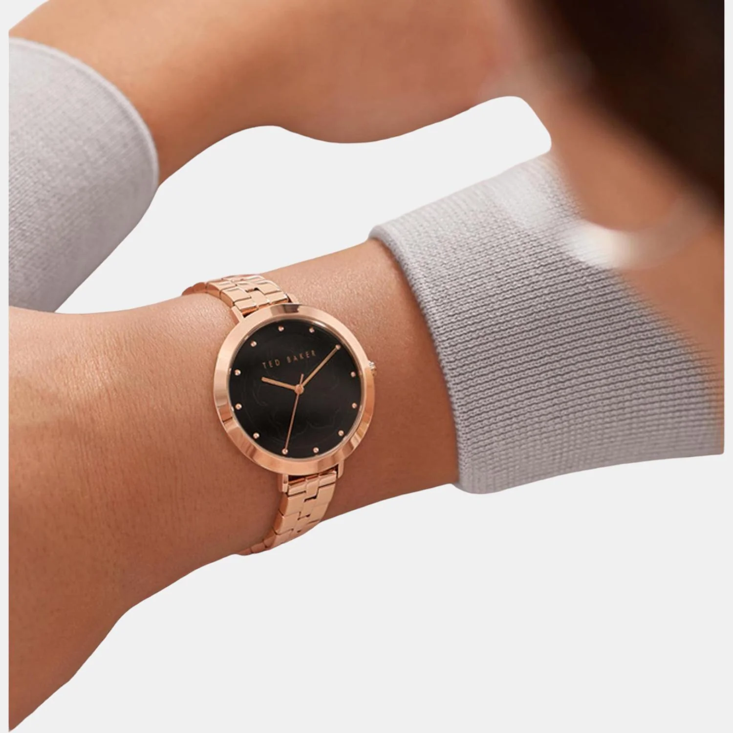 Women Quartz Black Dial Analog Stainless Steel Watch BKPAMS216 - Image 4