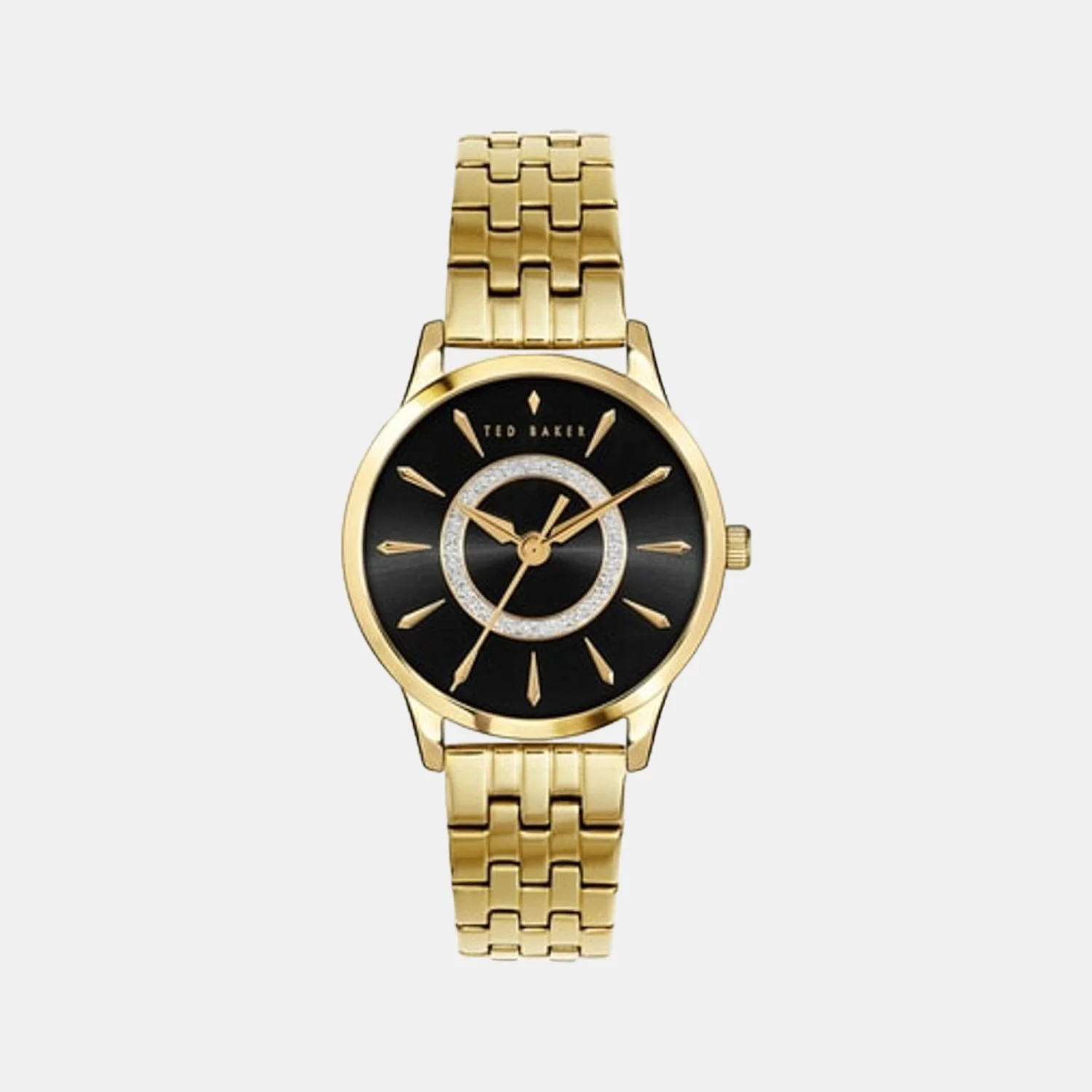 Women Quartz Black Dial Analog Stainless Steel Watch BKPFZF128