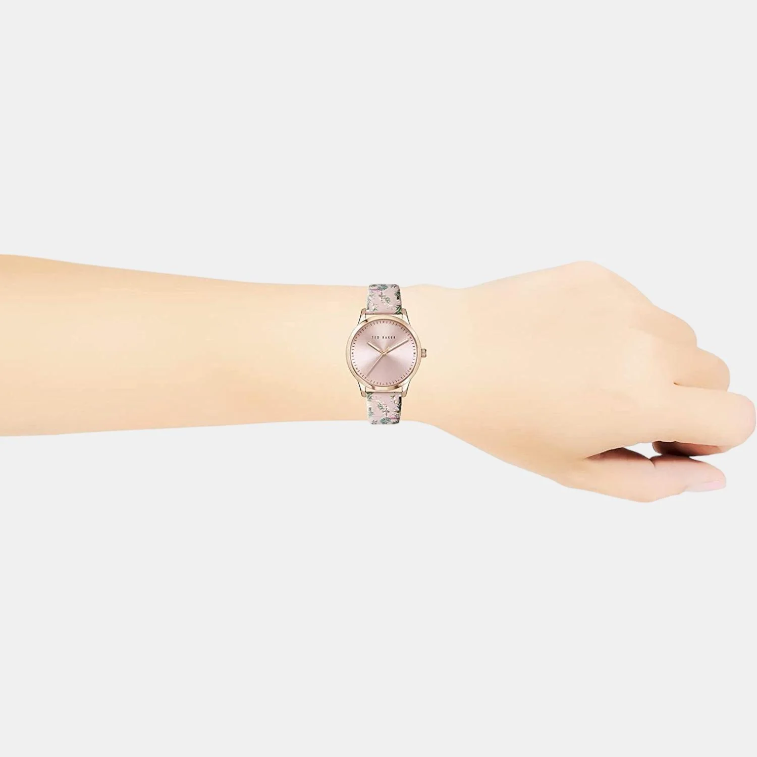 Women Quartz Pink Dial Analog Leather Watch BKPFZF006 - Image 2