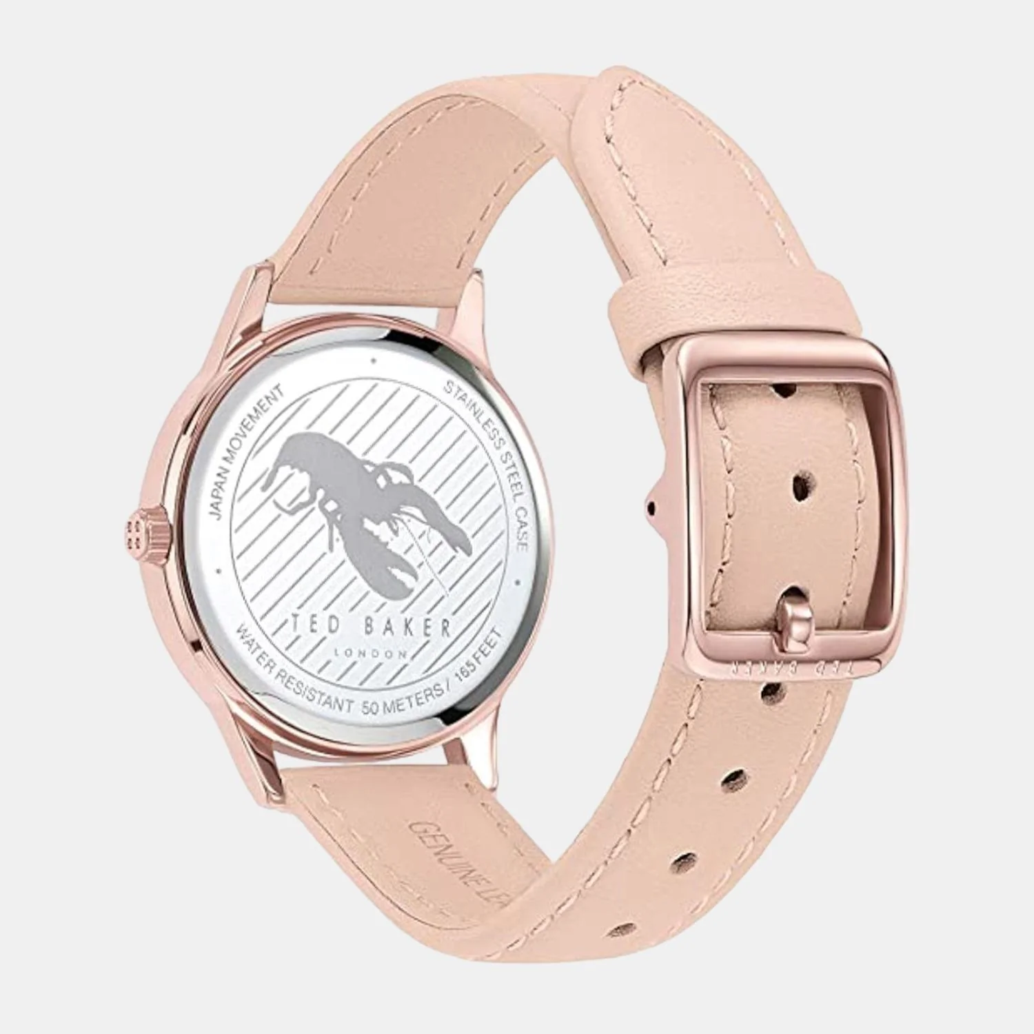 Women Quartz Two Tone Dial Analog Leather Watch BKPFZS003 - Image 3