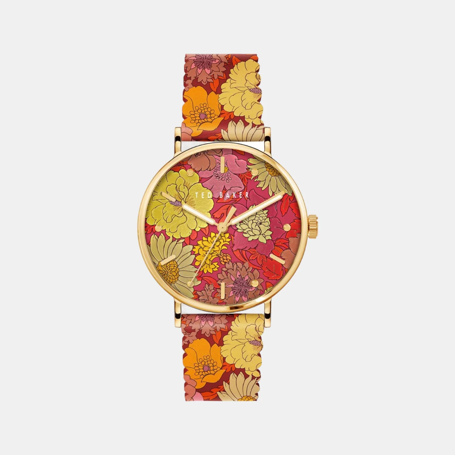Women Quartz Two Tone Dial Analog Leather Watch BKPPHS234