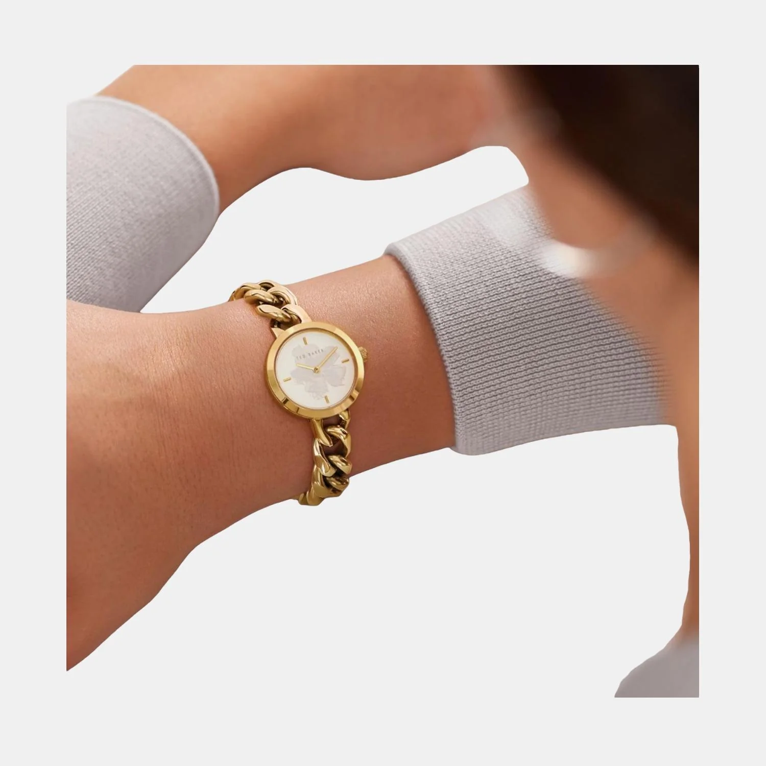 Women Quartz White Dial Analog Stainless Steel Watch BKPMSS202 - Image 3