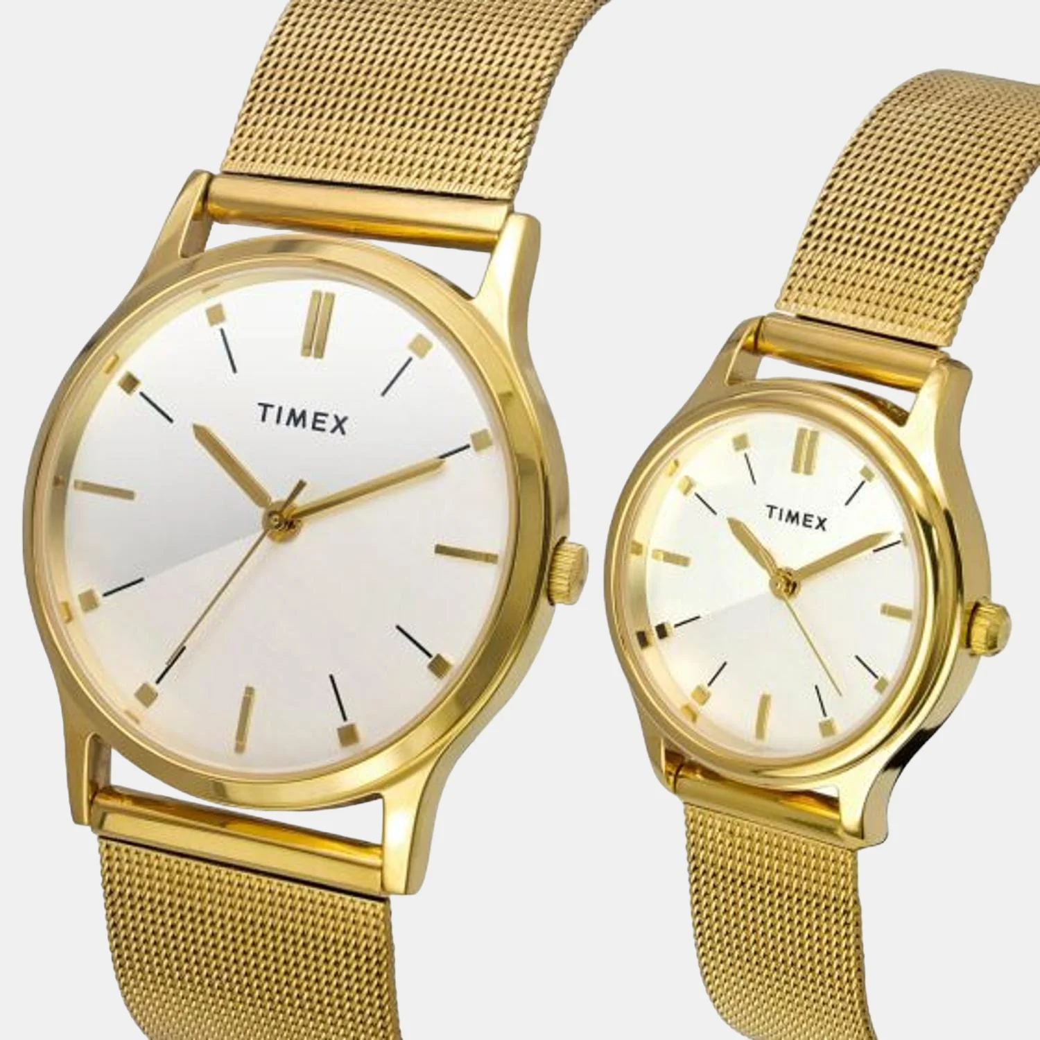 Classics Couple Quartz Silver Dial Analog Stainless Steel Watch TW00PR276 - Image 5