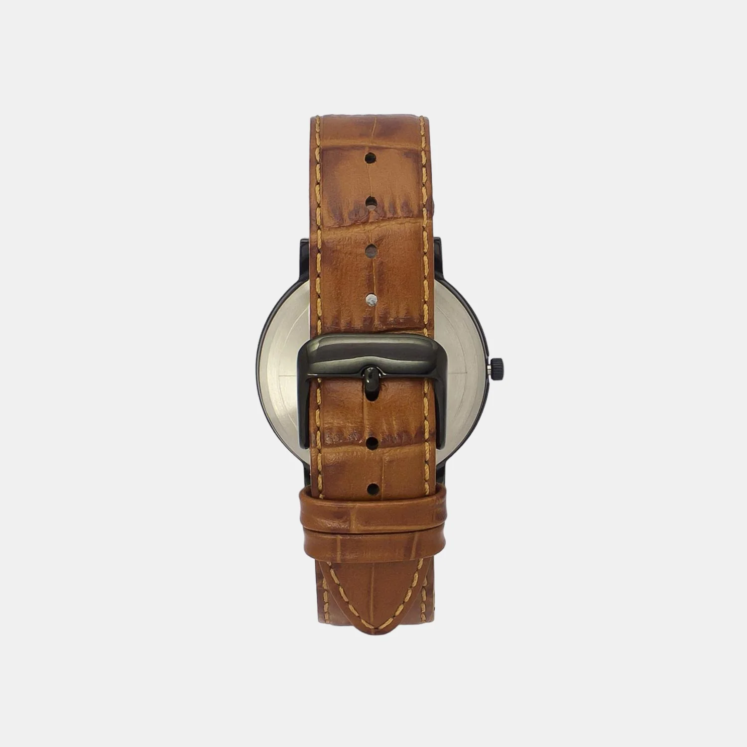 Classics Men Quartz Black Dial Analog Leather Watch TW0TG8004 - Image 2