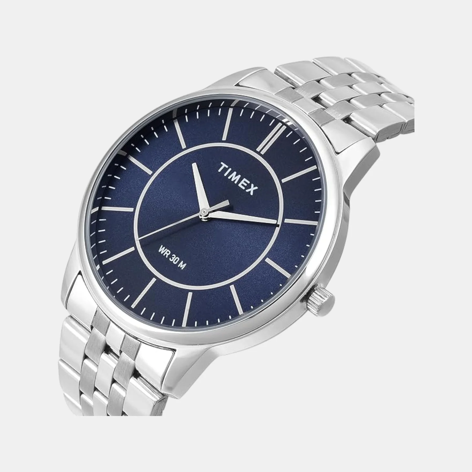 Classics Men Quartz Blue Dial Analog Stainless Steel Watch TWTG12102 - Image 2