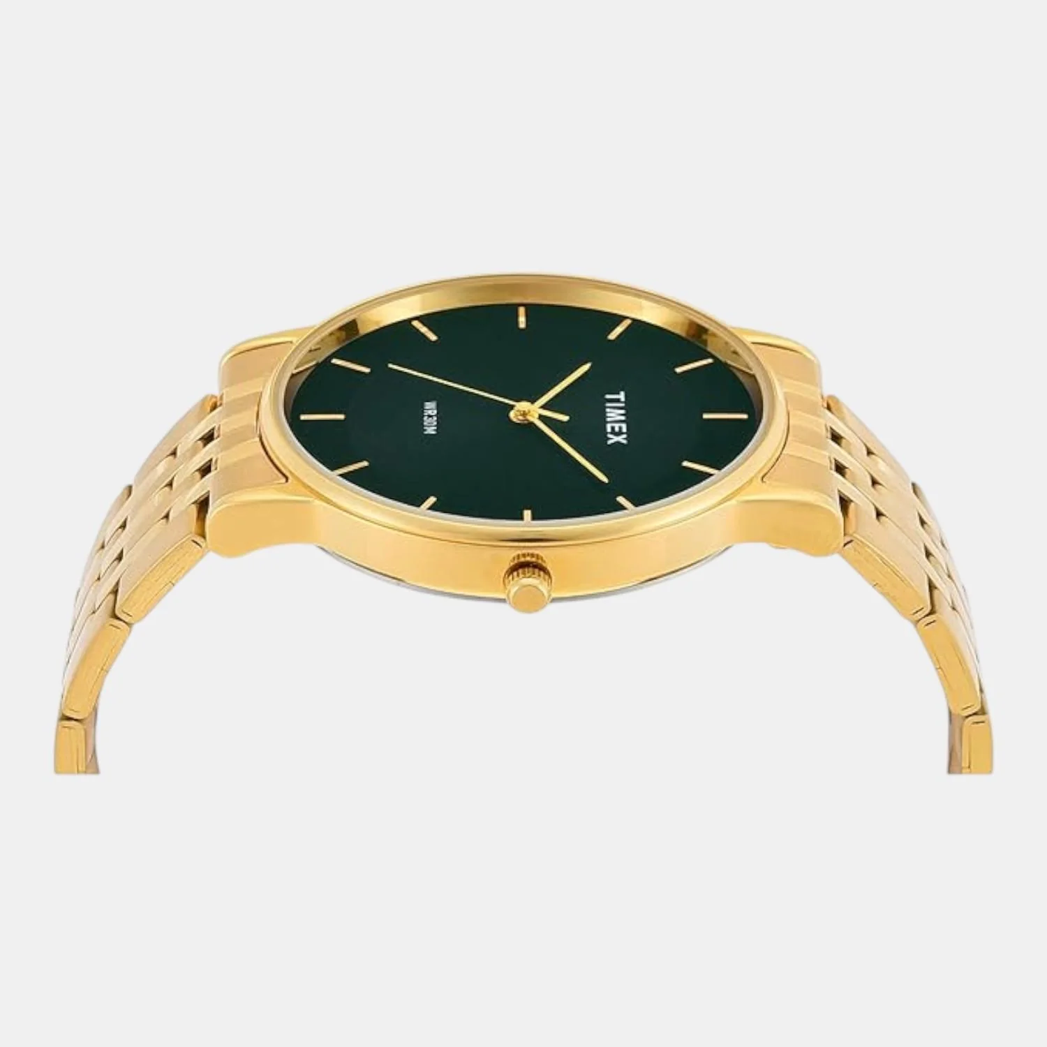 Classics Men Quartz Green Dial Analog Stainless Steel Watch TWTG12004 - Image 4