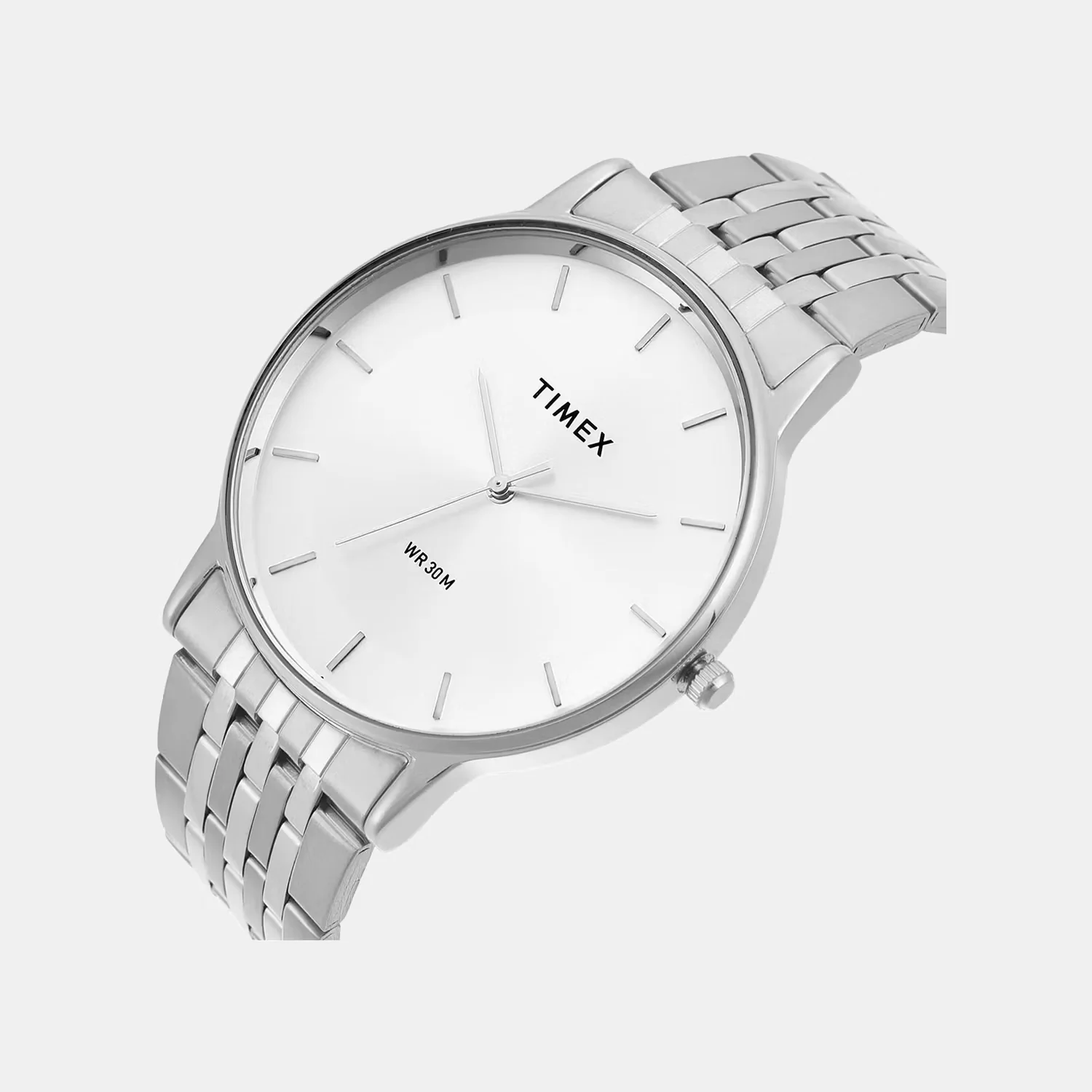 Classics Men Quartz Silver Dial Analog Stainless Steel Watch TWTG12000 - Image 2