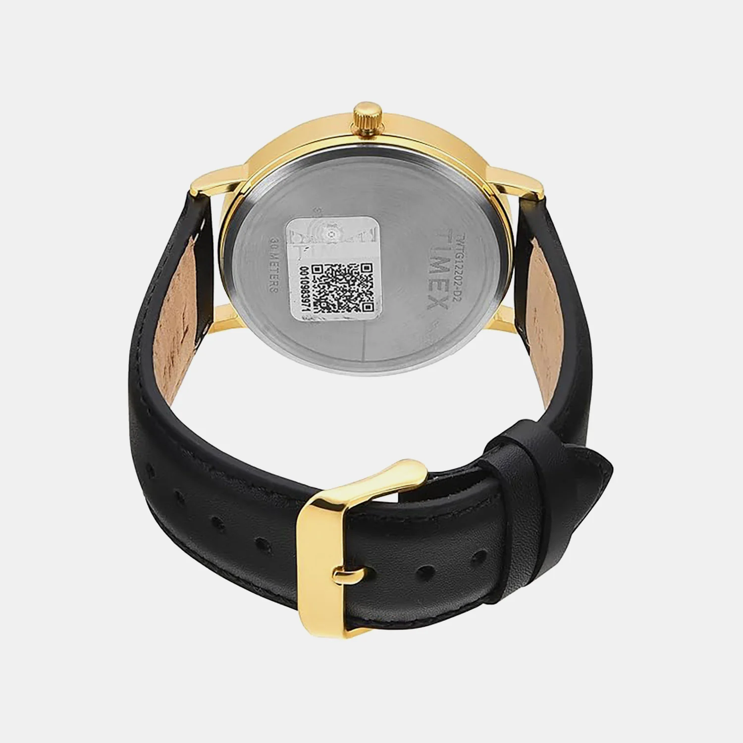 Classics Men Quartz White Dial Analog Leather Watch TWTG12202 - Image 4
