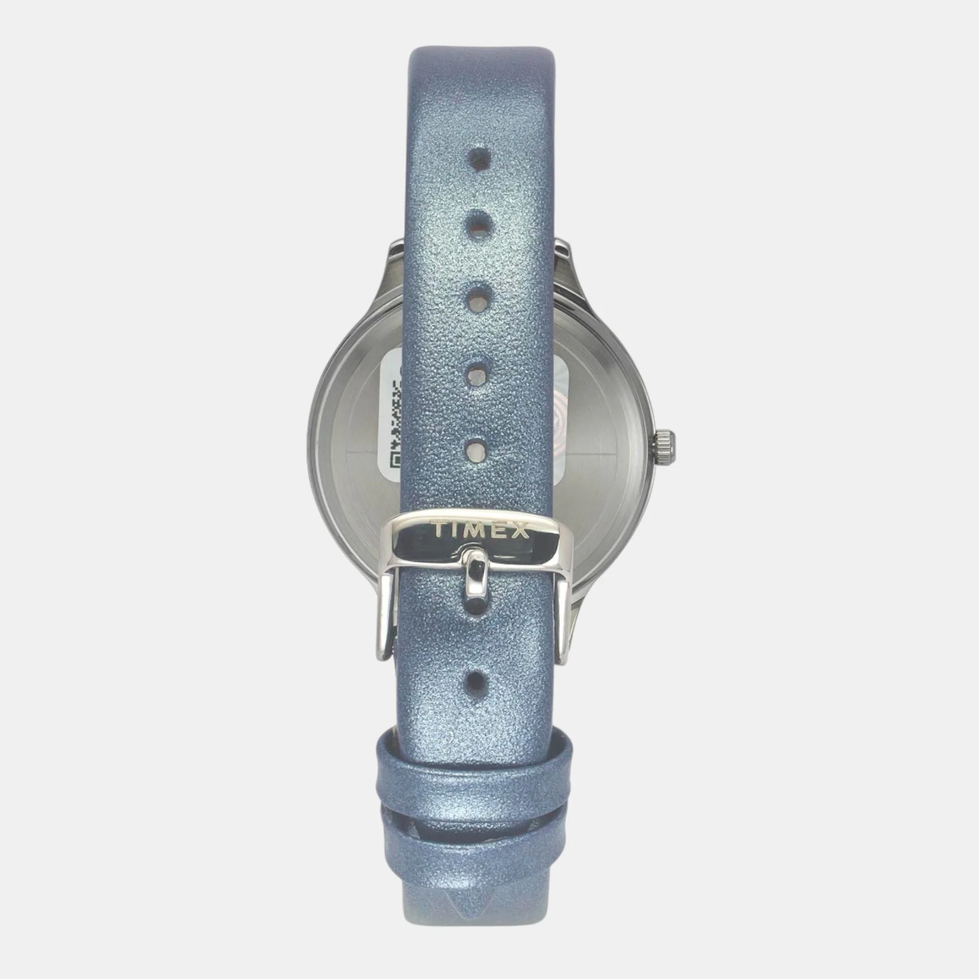 Classics Women Quartz Blue Dial Analog Leather Watch TWTL12108 - Image 5