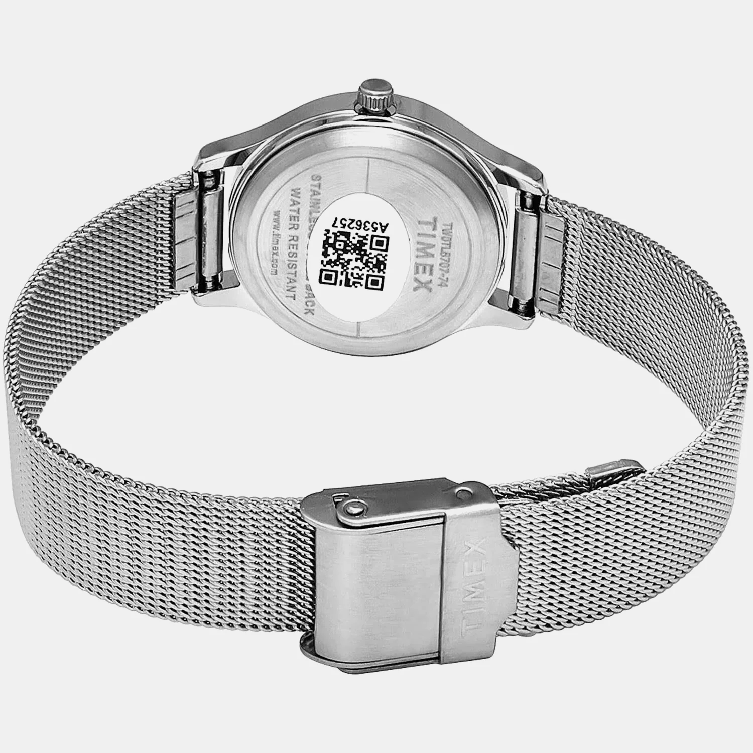 Classics Women Quartz Blue Dial Analog Mesh Watch TW0TL8707 - Image 5