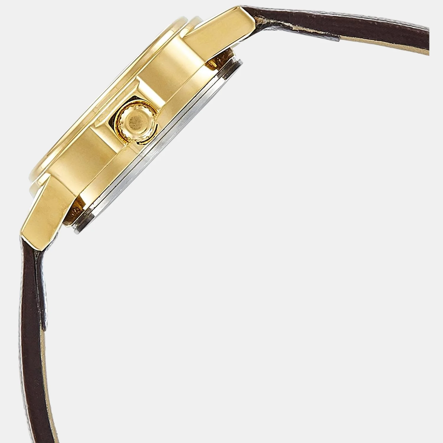 Classics Women Quartz Gold Dial Analog Leather Watch TW000CS11 - Image 2