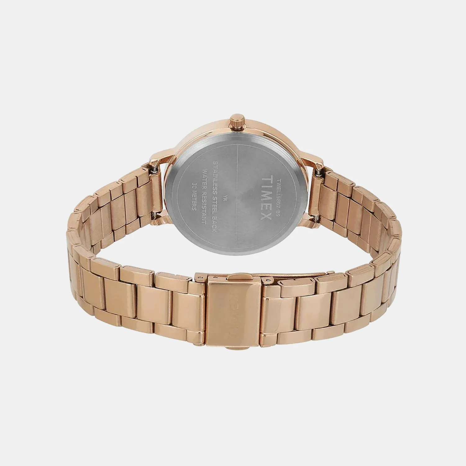 Classics Women Quartz Mother Of Pearl Dial Analog Stainless Steel Watch TWEL15807 - Image 5