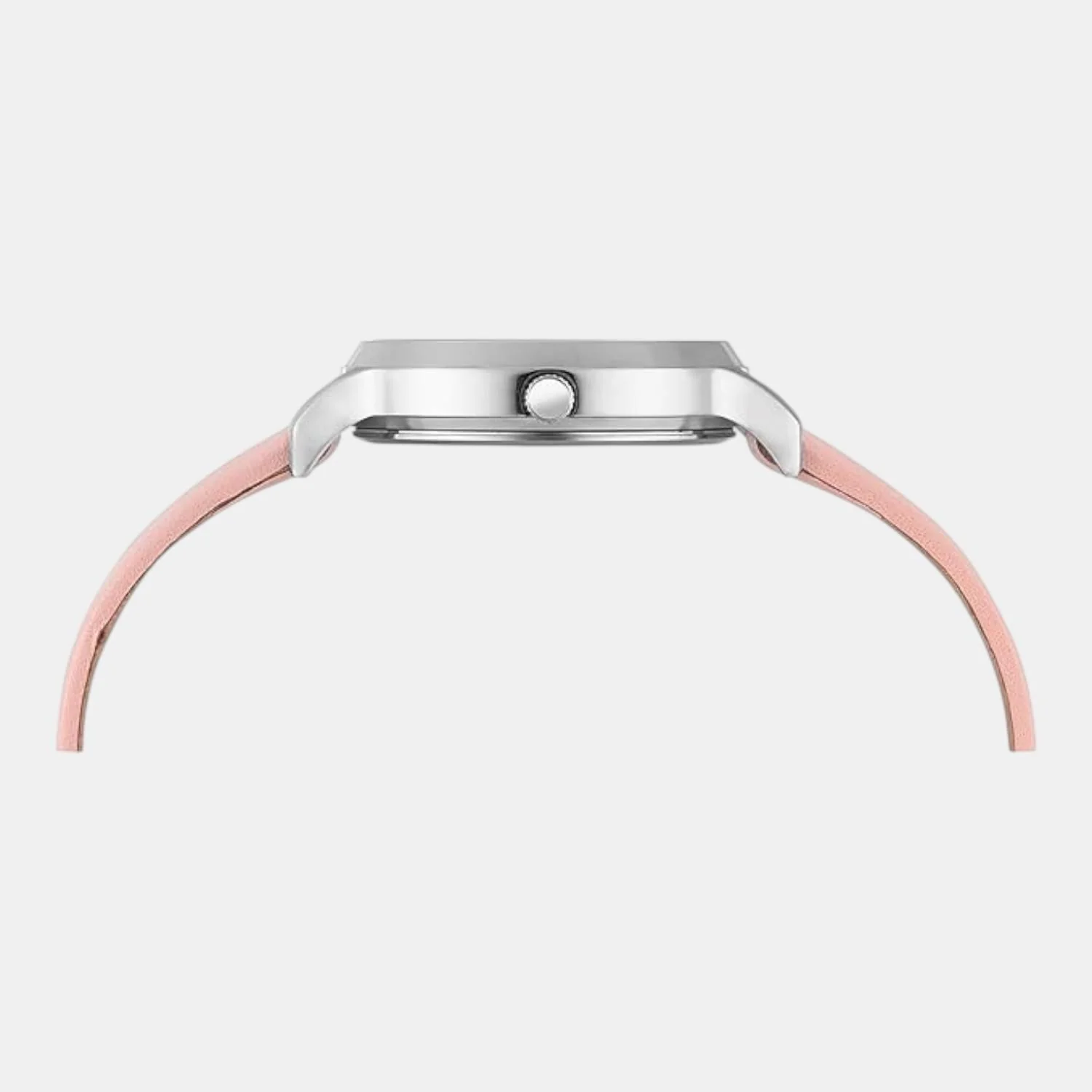 Classics Women Quartz Pink Dial Analog Leather Watch TWTL12307 - Image 5