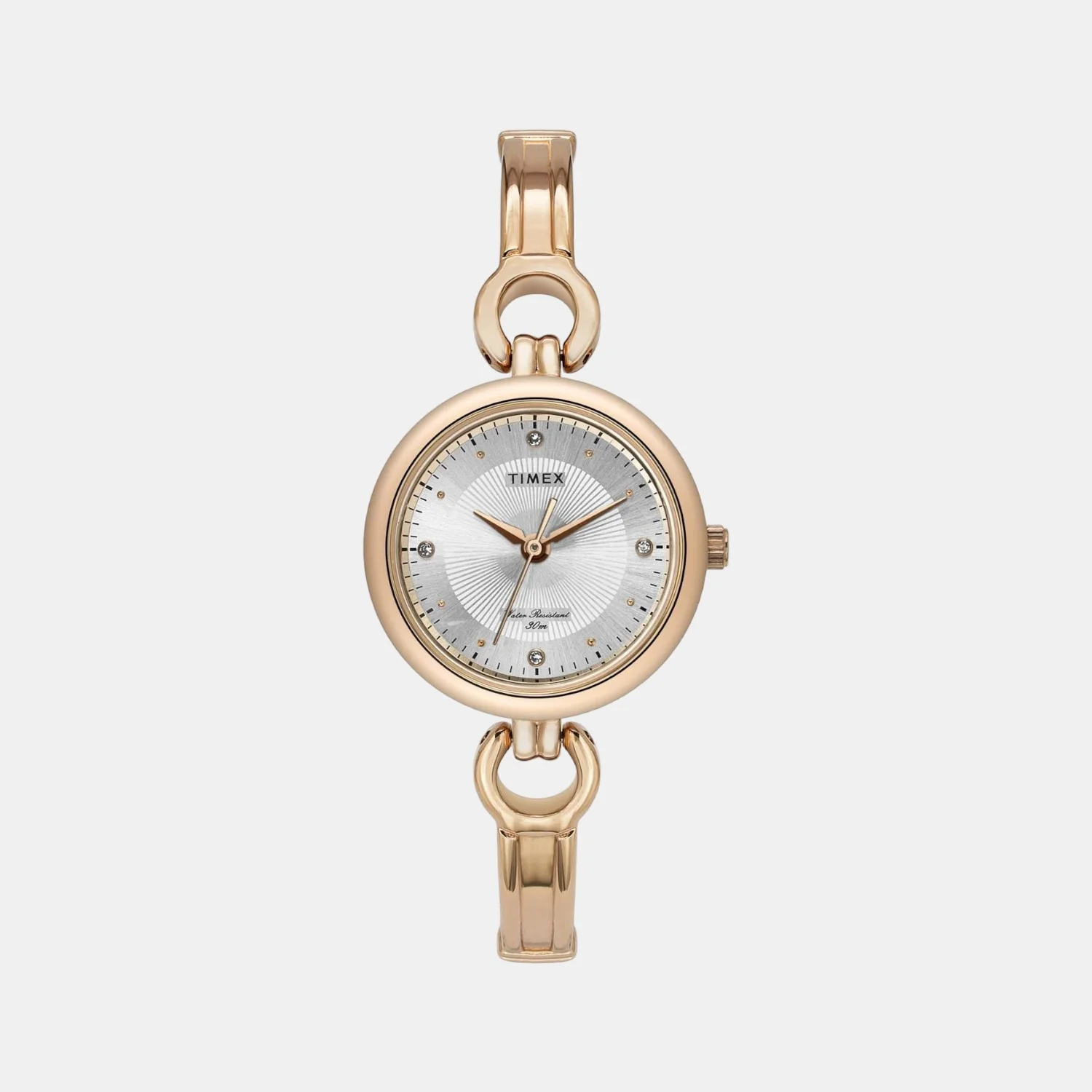 Classics Women Quartz Silver Dial Analog Stainless Steel Watch TWEL11424