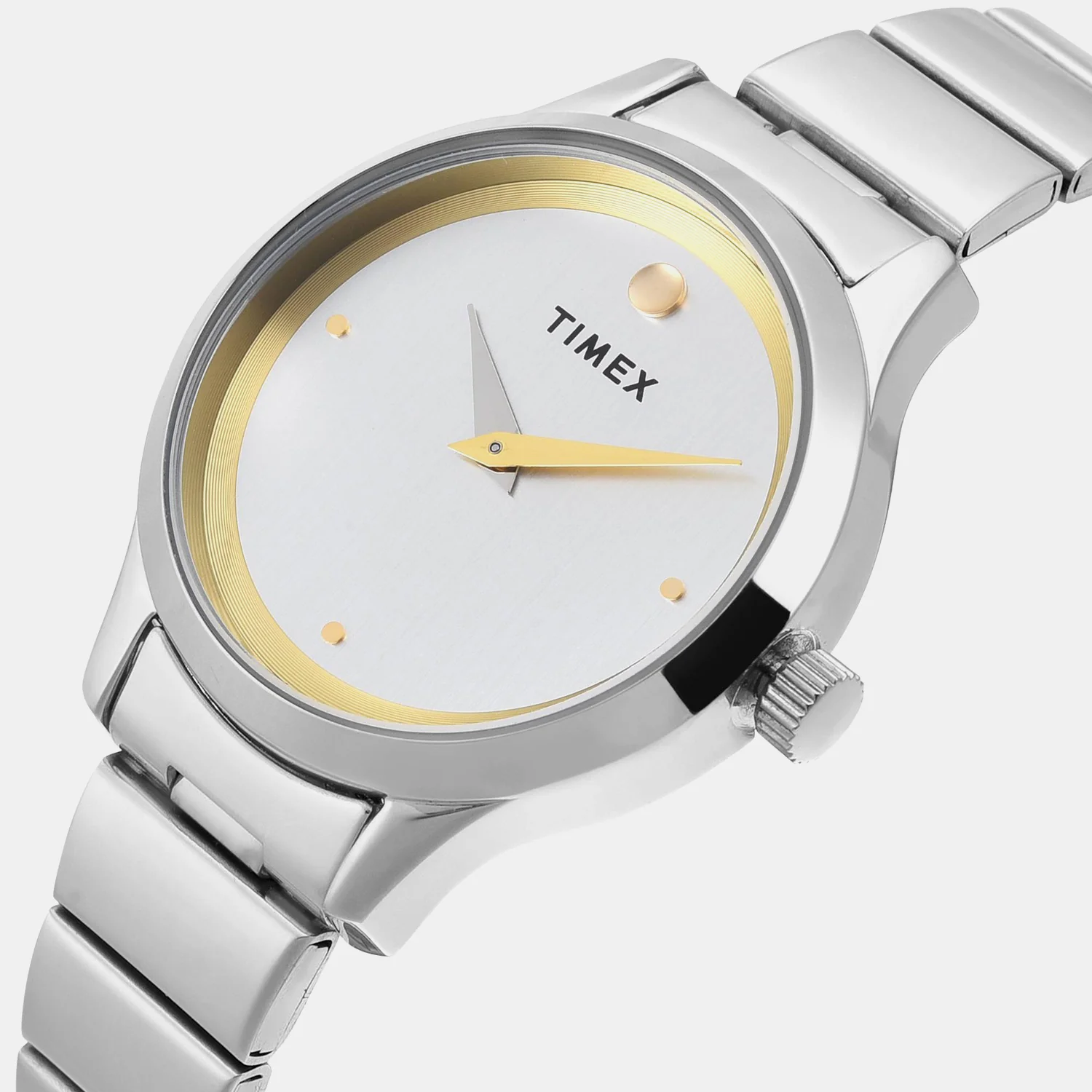 Classics Women Quartz Silver Dial Analog Stainless Steel Watch TWTL13700 - Image 2