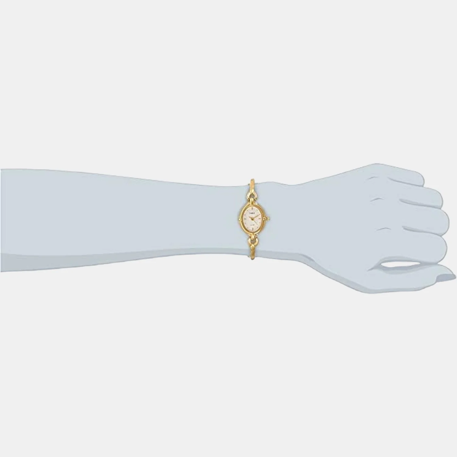 Classics Women Quartz White Dial Analog Stainless Steel Watch LK04 - Image 4