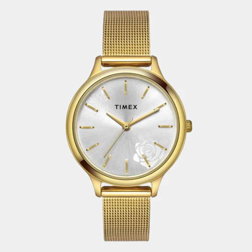 Classics Women Quartz White Dial Analog Stainless Steel Watch TWTL12101