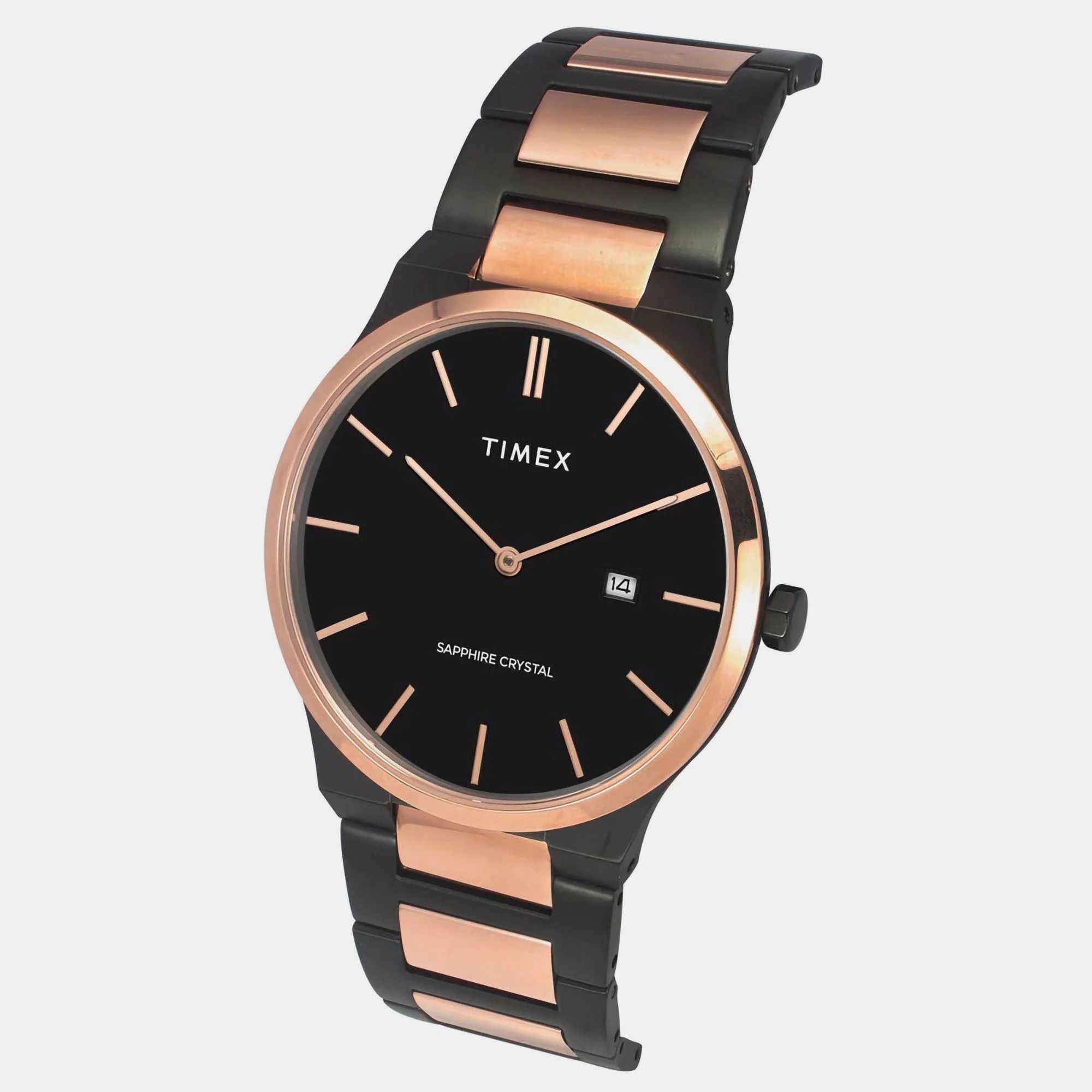 E Class Men Quartz Black Dial Analog Stainless Steel Watch TWEG23601 - Image 5