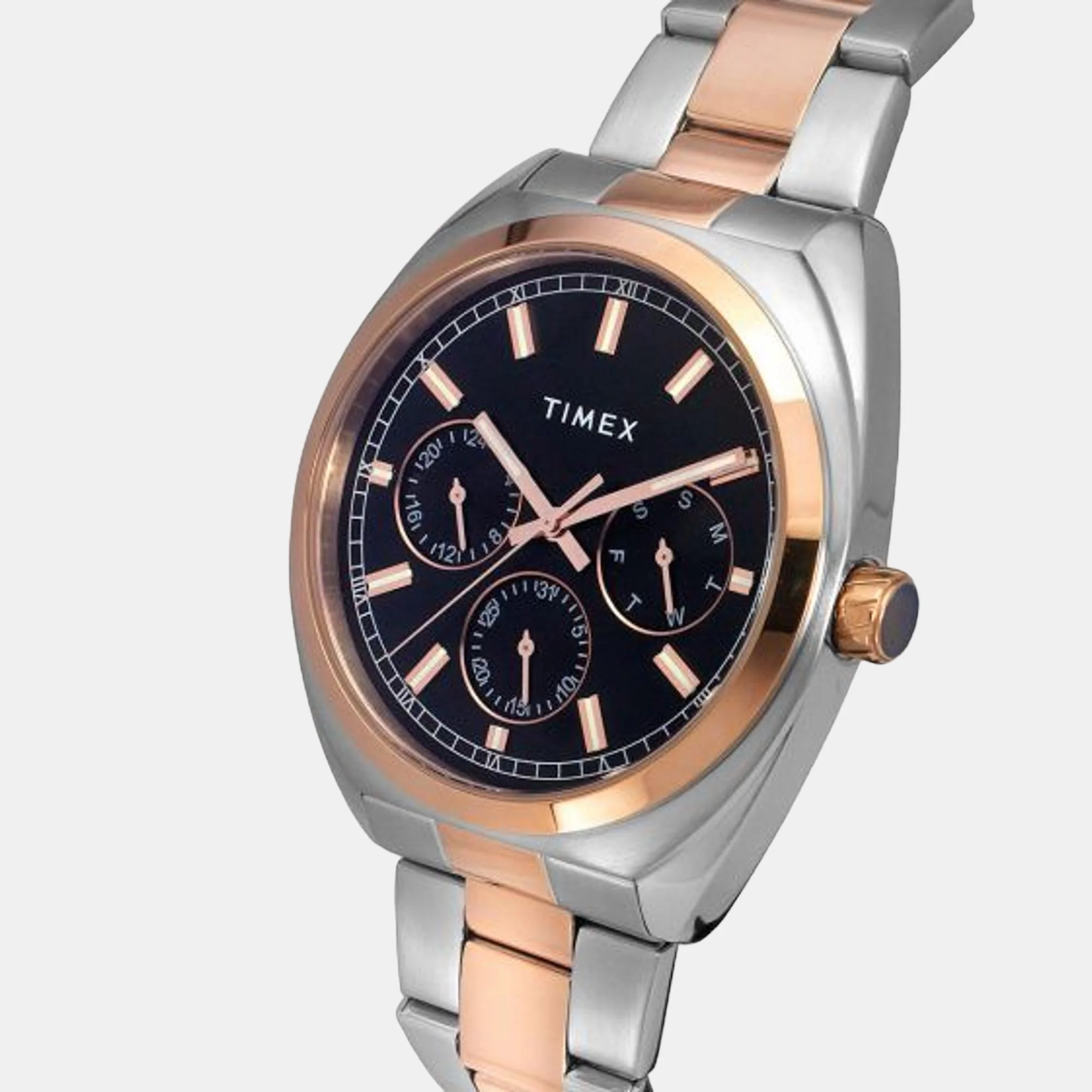 E Class Men Quartz Black Dial Chronograph Stainless Steel Watch TWEG22302 - Image 4