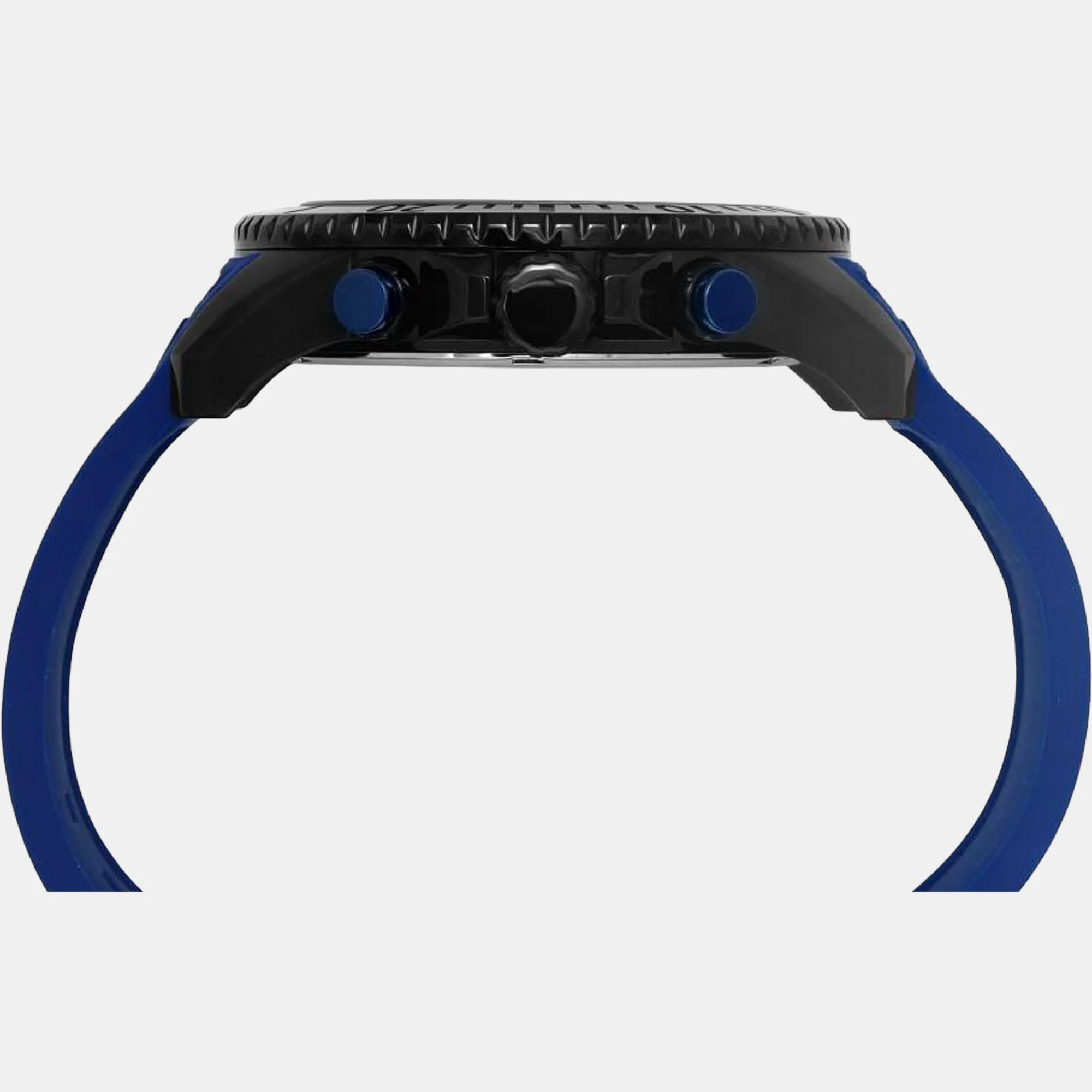 E Class Men Quartz Blue Dial Chronograph Silicone Watch TWEG20100 - Image 3