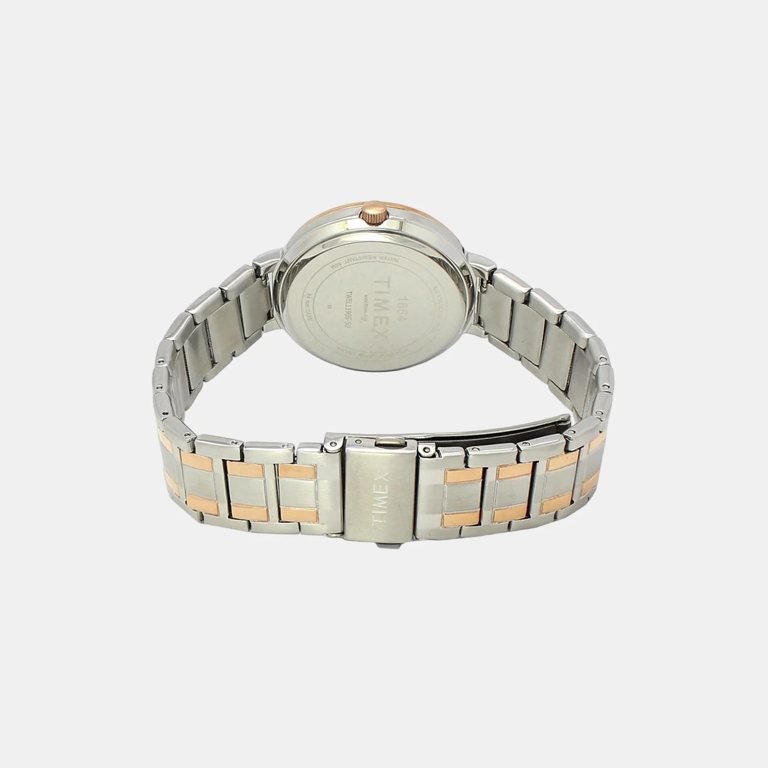 E Class Women Quartz Brown Dial Chronograph Stainless Steel Watch TWEL11905 - Image 2
