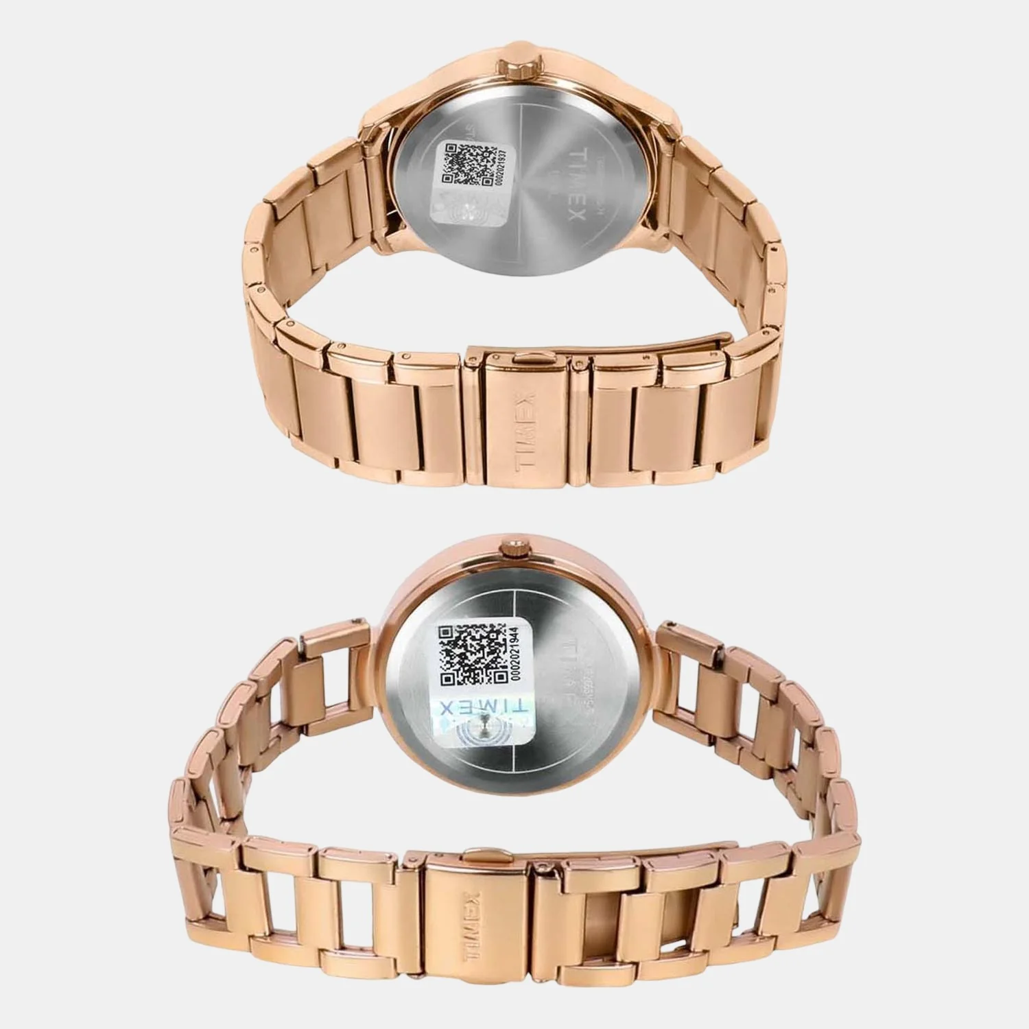 Empera Couple Quartz Rose Gold Dial Multi-Function Stainless Steel Watch TW00PR266 - Image 5